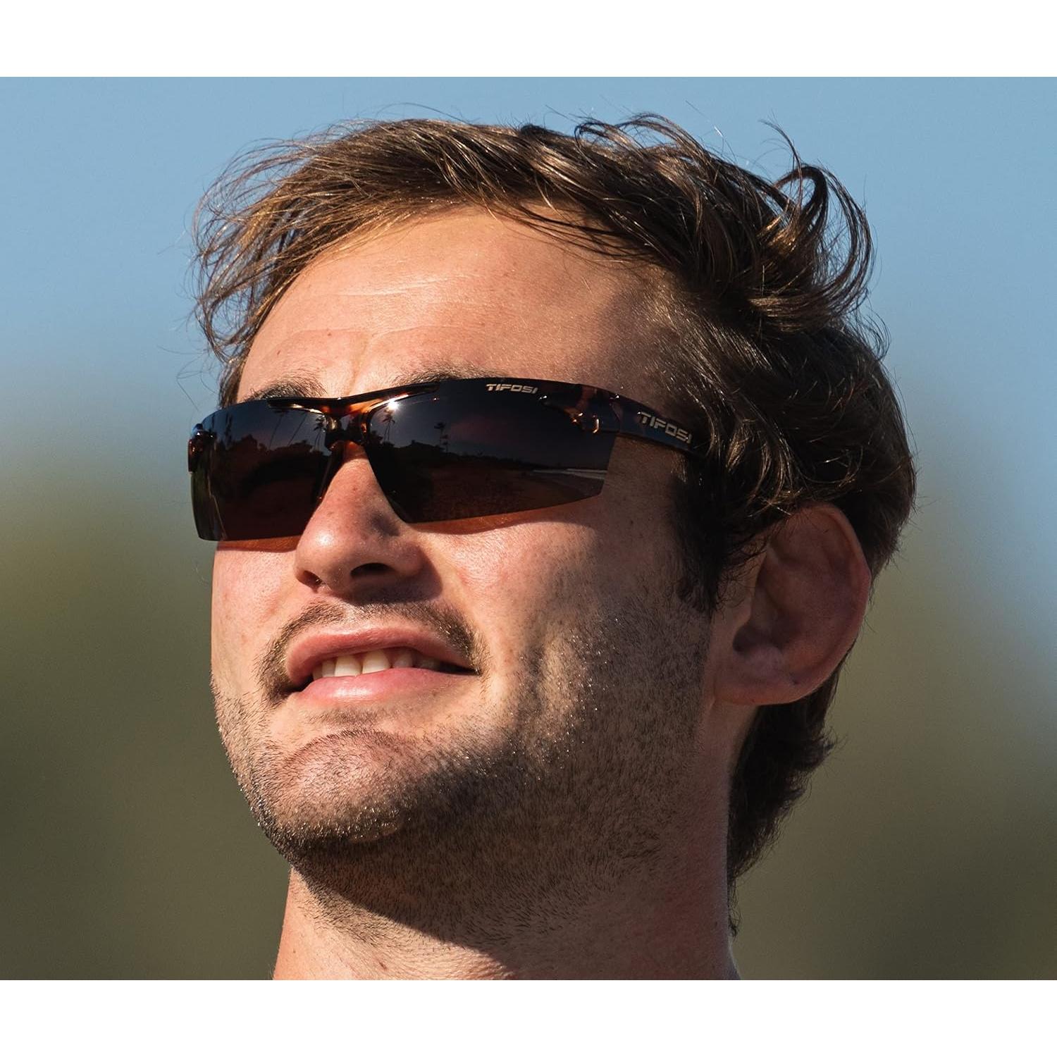 Gafas de sol Tifosi unisex marrón para deportes