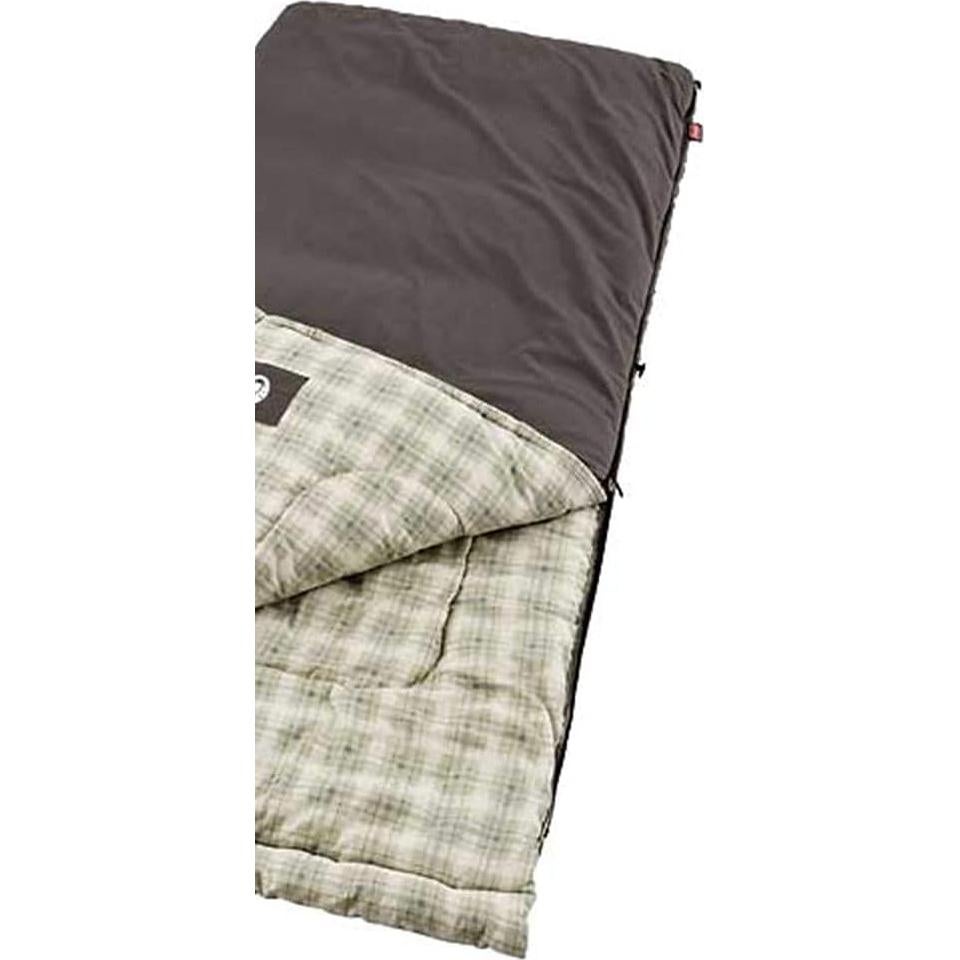 Cama de Camping Plegable Coleman con Mesa Lateral y Saco de Dormir -18°C