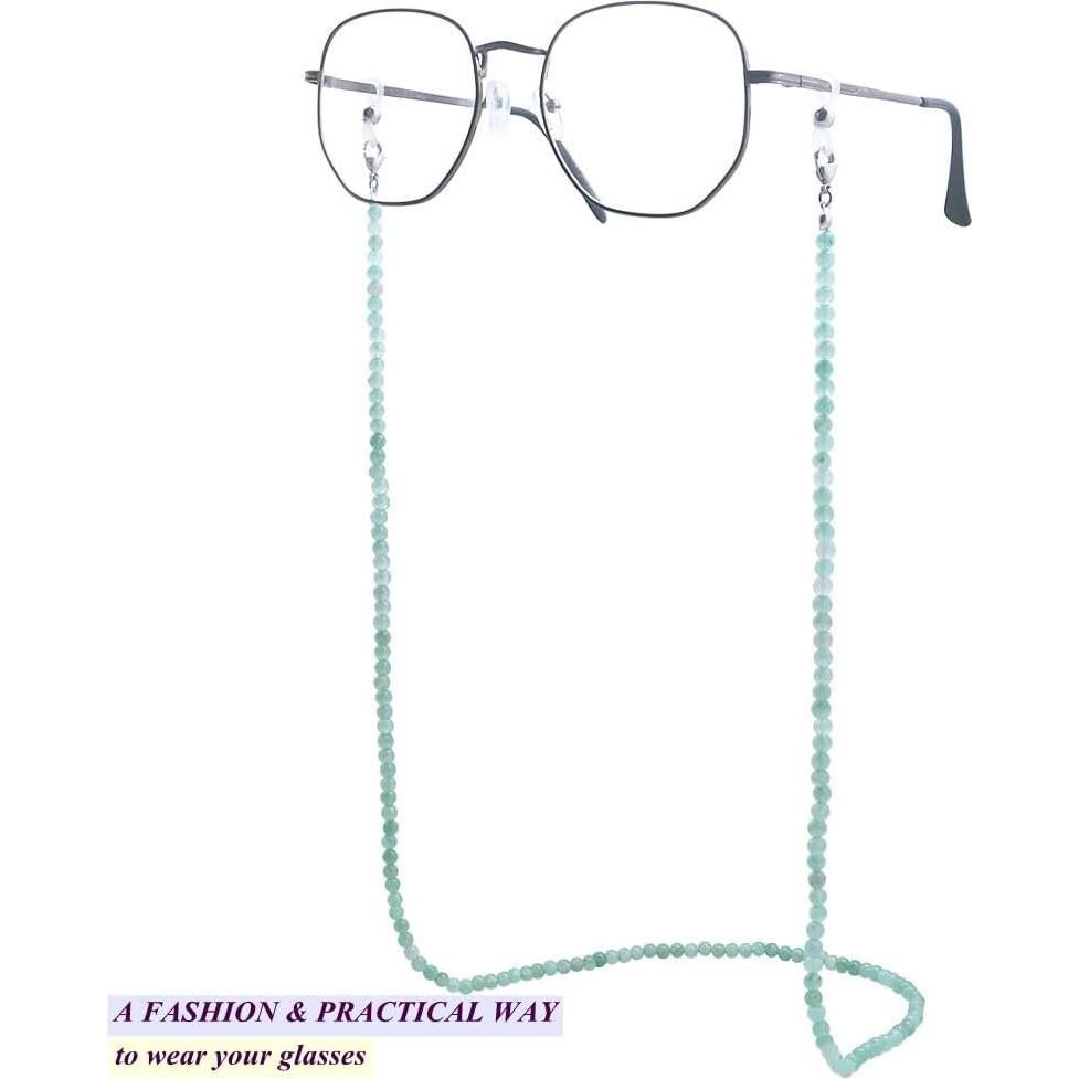 Cadena de Gafas KAI Top Verde Natural 73 cm Moda