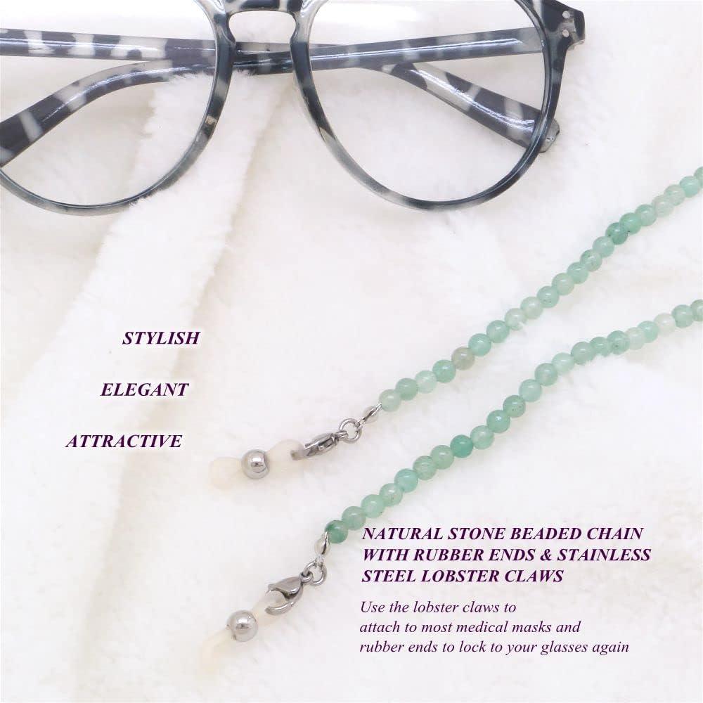 Cadena de Gafas KAI Top Verde Natural 73 cm Moda