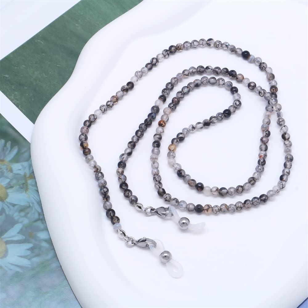 Cadena de Gafas KAI Top de Piedra Natural 73 cm