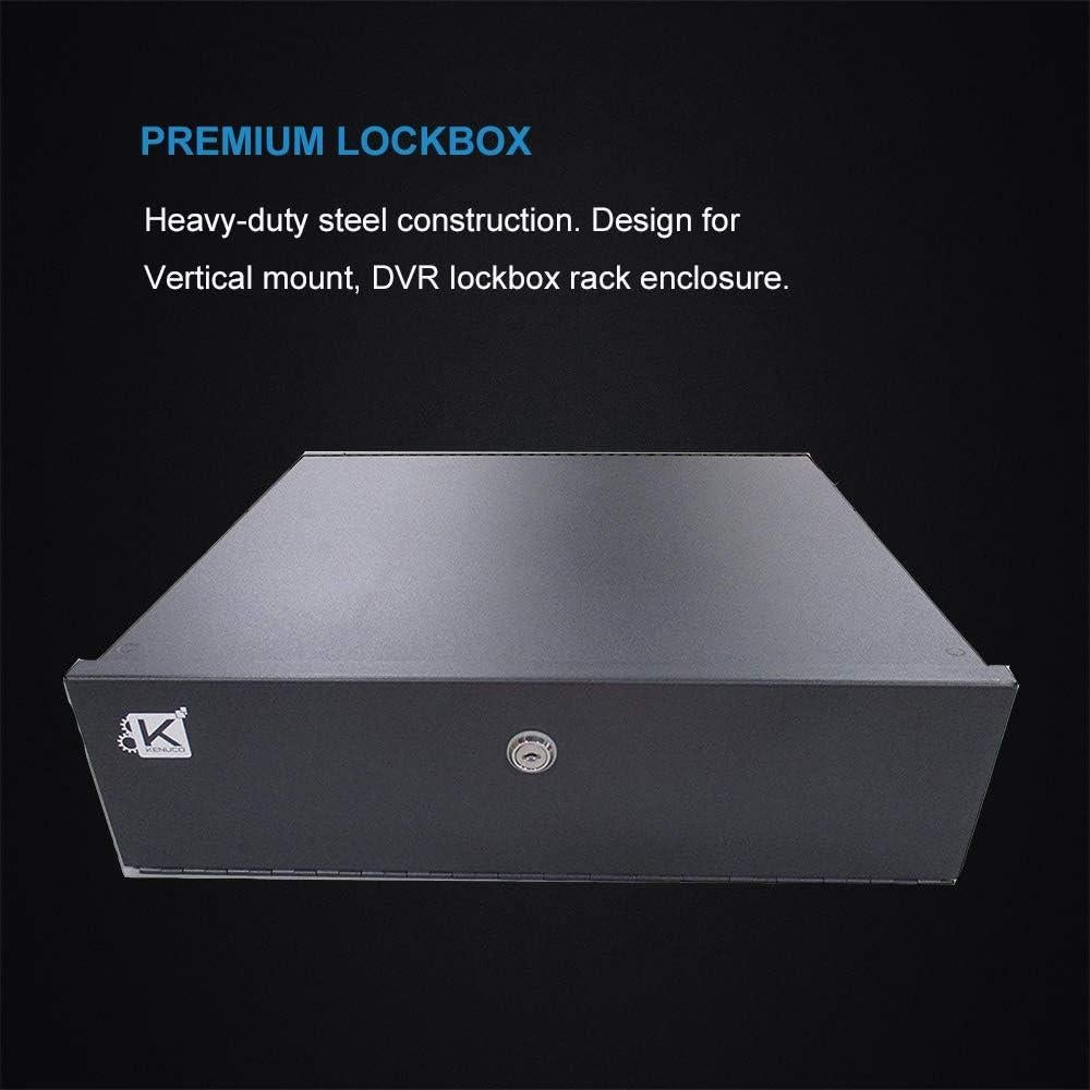 Caja de Seguridad Kenuco de Acero 16 Gauge con Ventilador