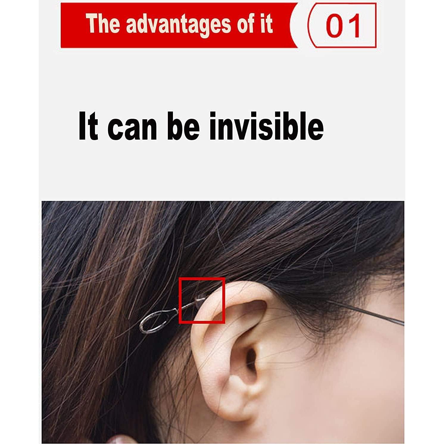 Funda Antideslizante para Gafas MOLDERP - 12 Pares Silicona