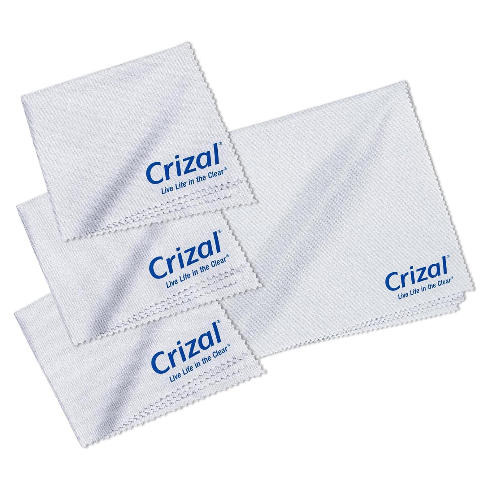 Paño de Microfibra Crizal para Gafas - Paquete de 4