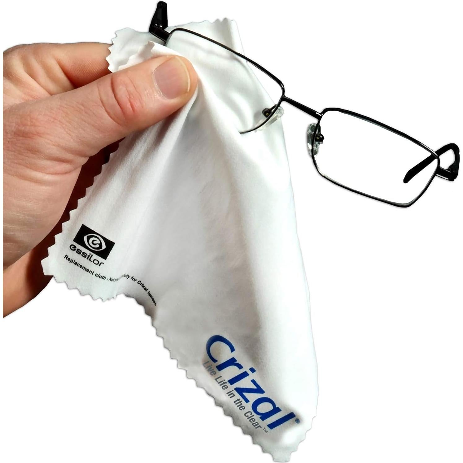 Paño de Microfibra Crizal para Gafas - Paquete de 4