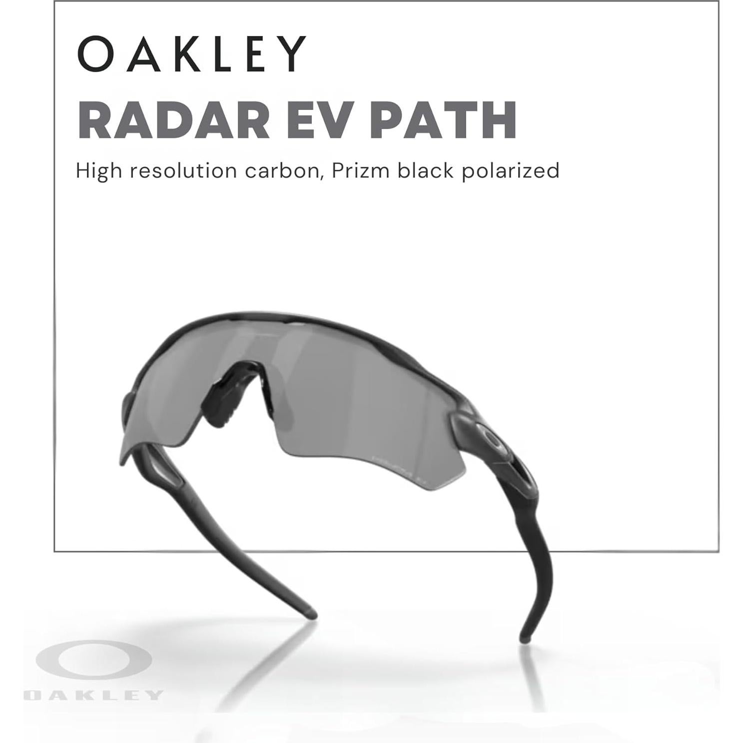 Gafas de sol Oakley Radar EV Path Carbono Prizm Negro Polarizado