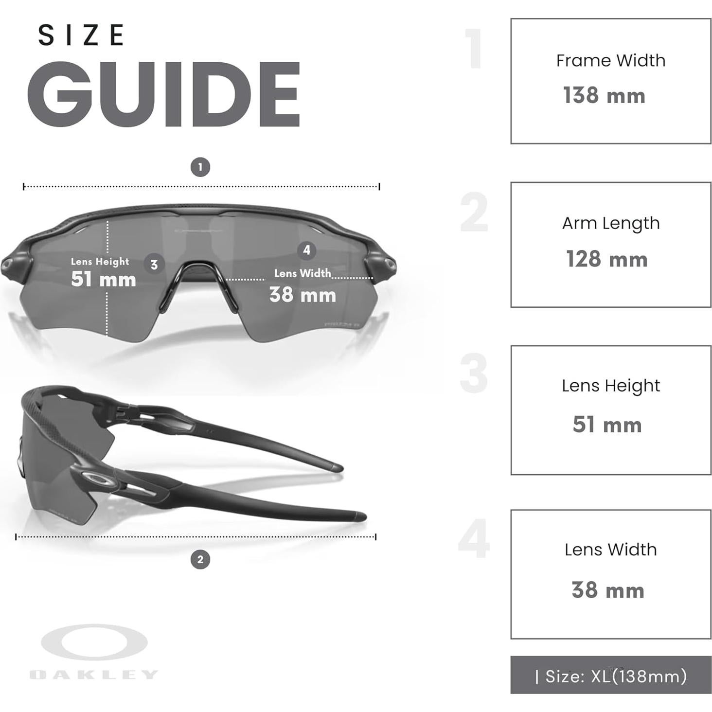 Gafas de sol Oakley Radar EV Path Carbono Prizm Negro Polarizado