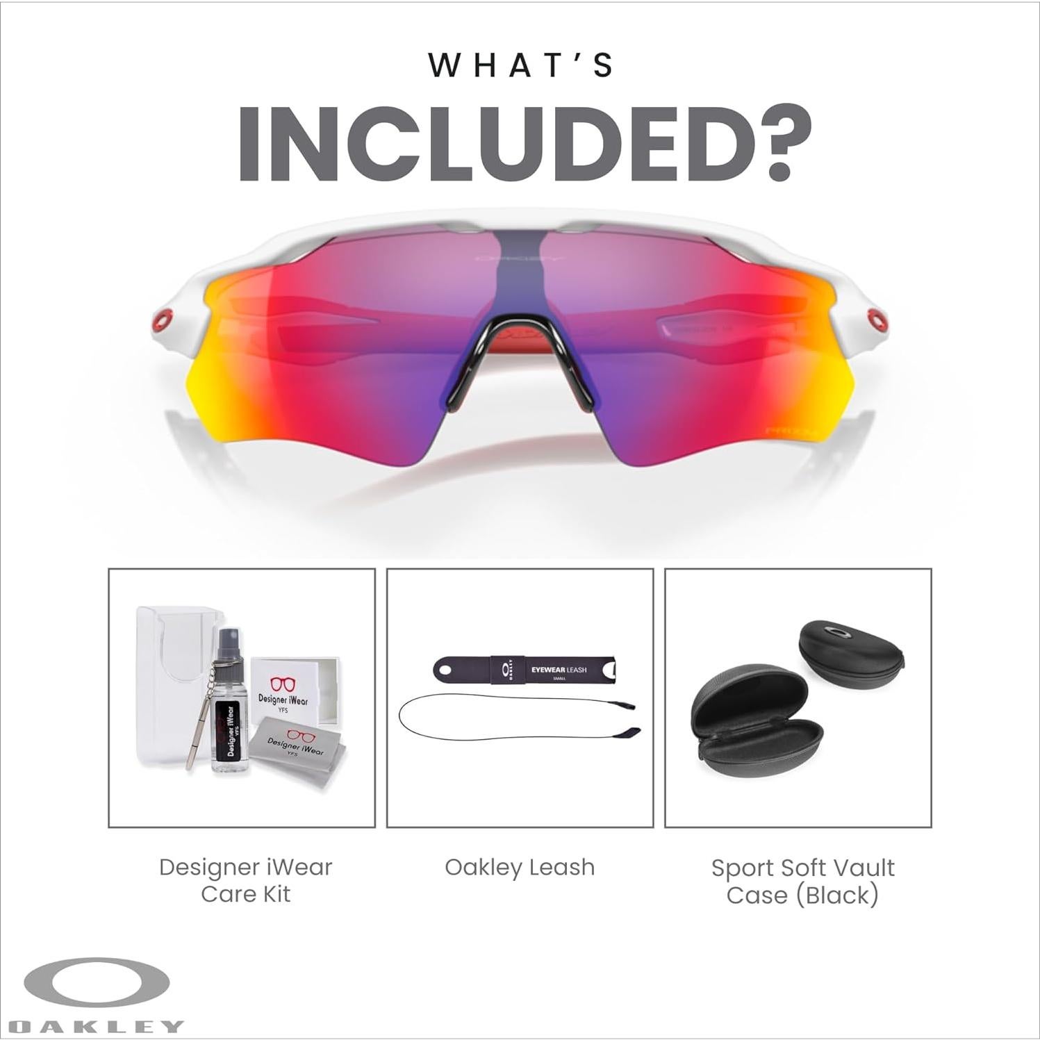Gafas de sol Oakley Radar EV Path + Correa + Kit de cuidado