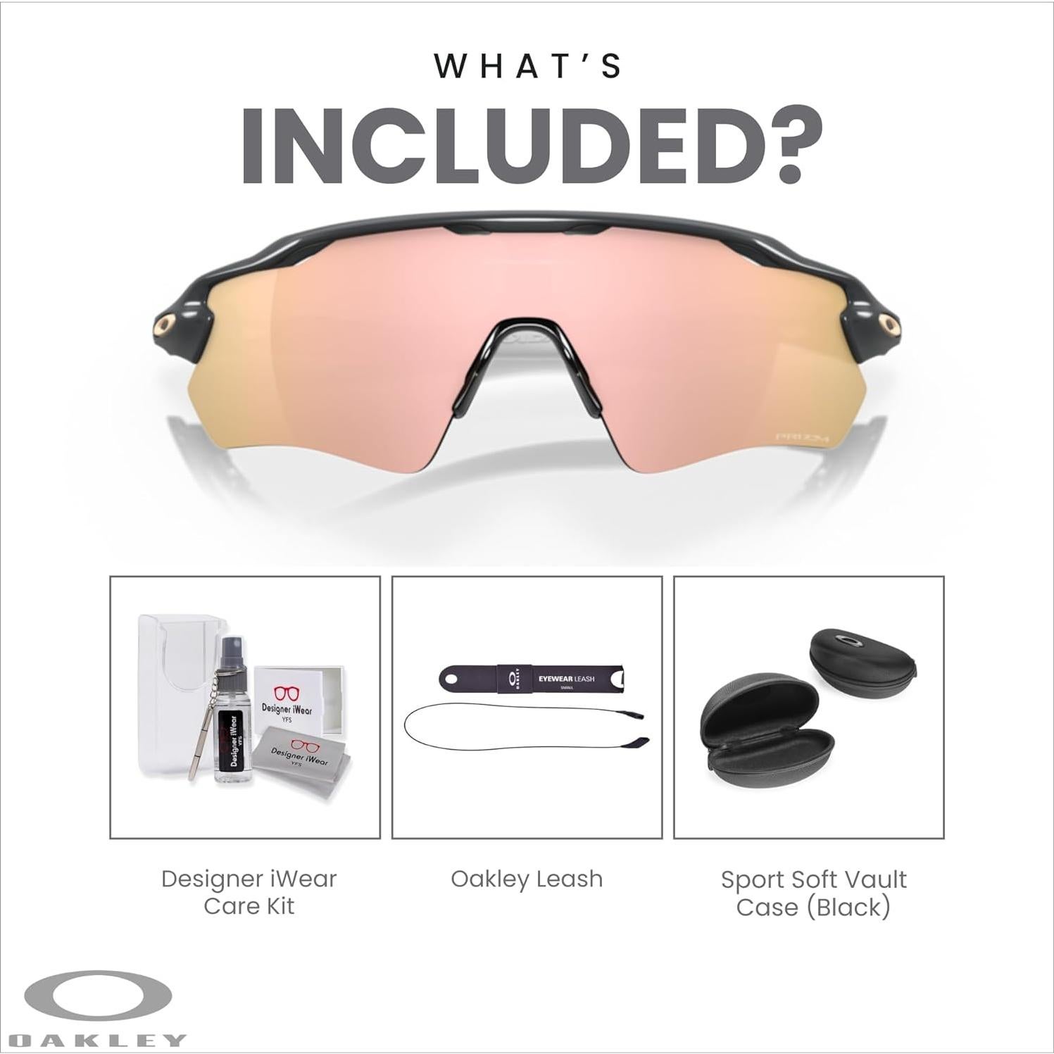 Gafas de sol Oakley Radar EV Path Carbono Prizm Rosa Oro