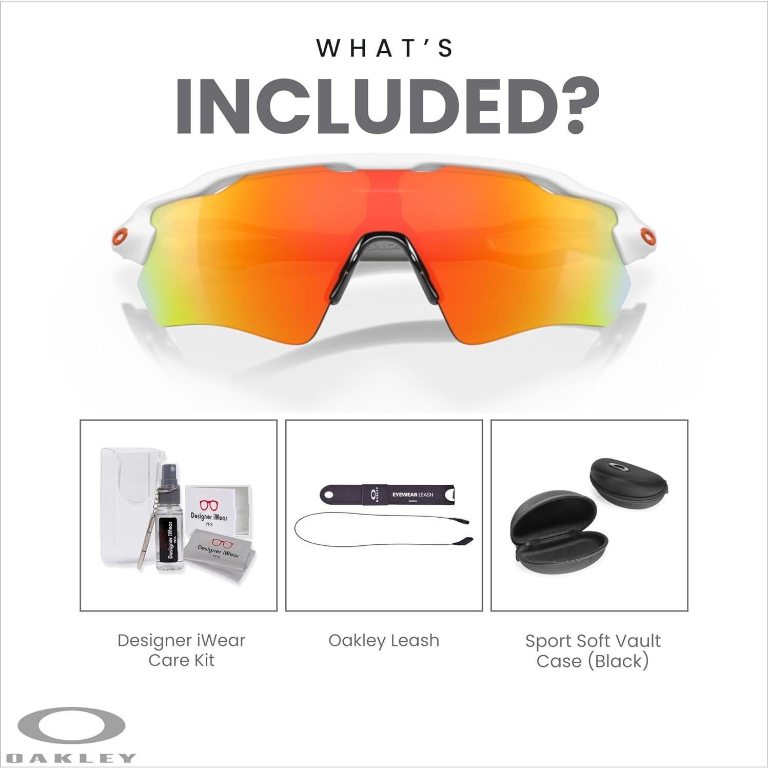 Gafas de sol Oakley Radar EV Path + Correa + Kit de cuidado