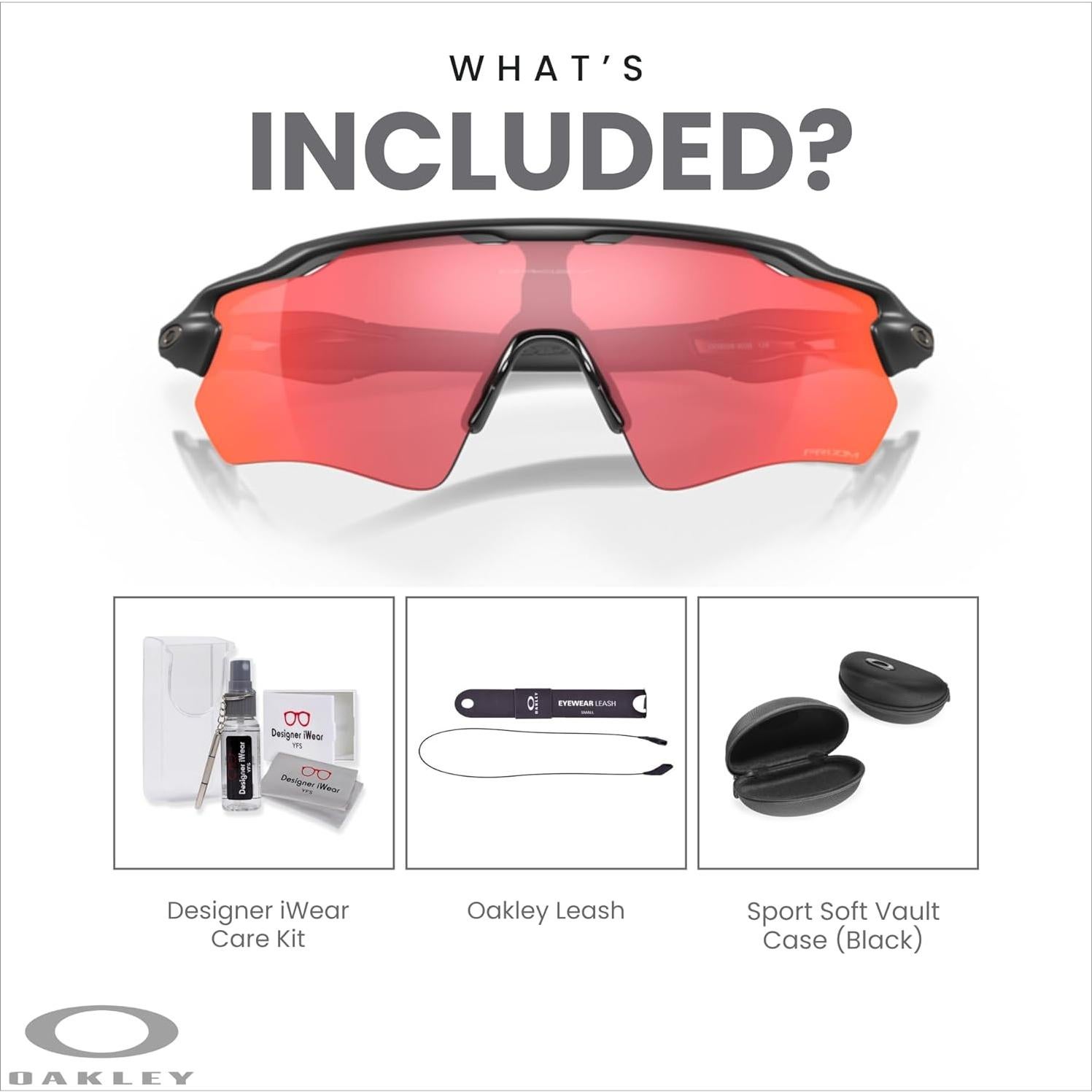 Gafas de sol Oakley Radar EV Path + Correa + Kit de cuidado
