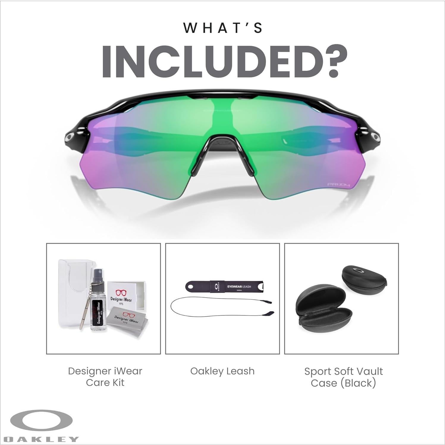 Gafas de sol Oakley Radar EV Path + Correa + Kit de cuidado