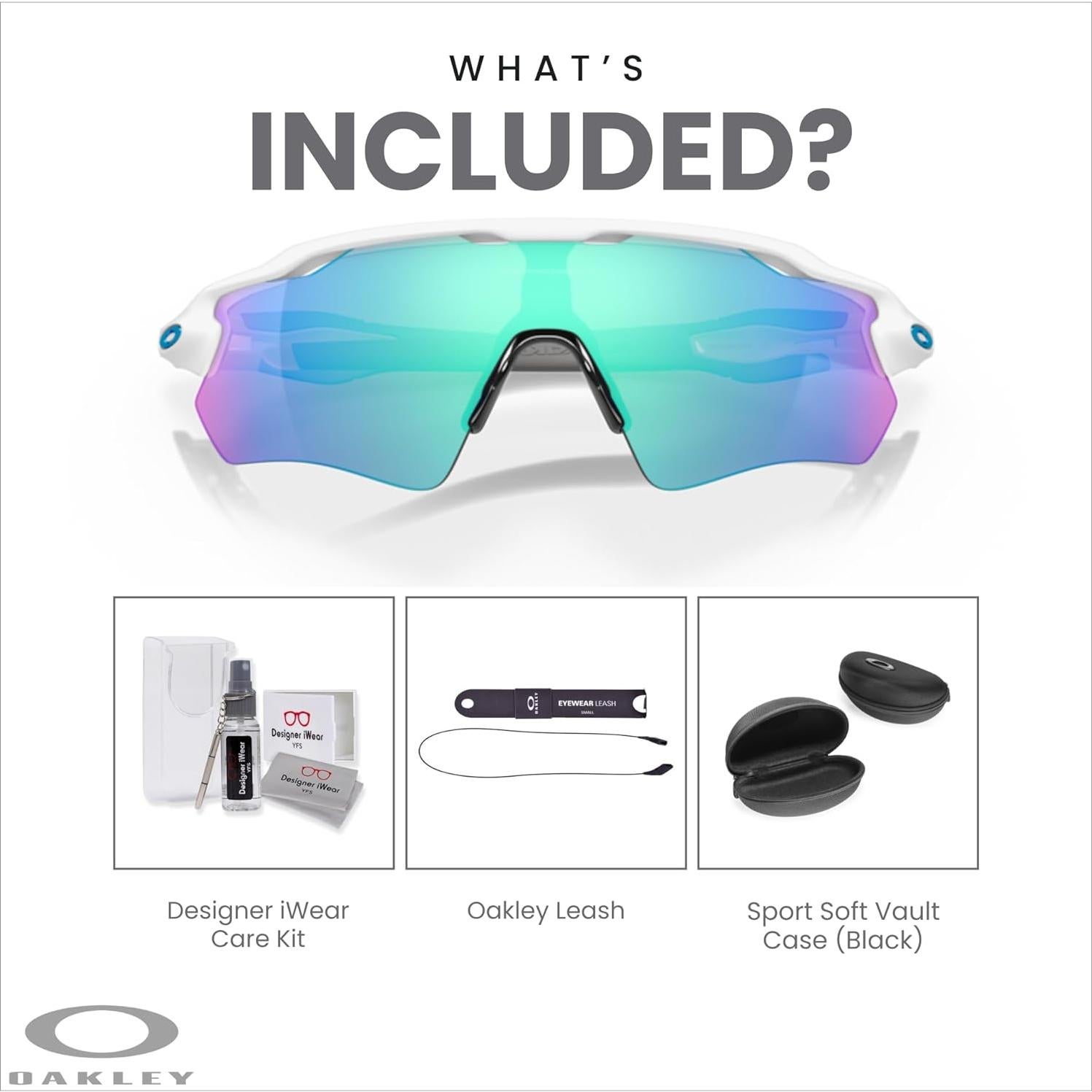 Gafas de sol Oakley Radar EV Path + Correa + Kit de cuidado