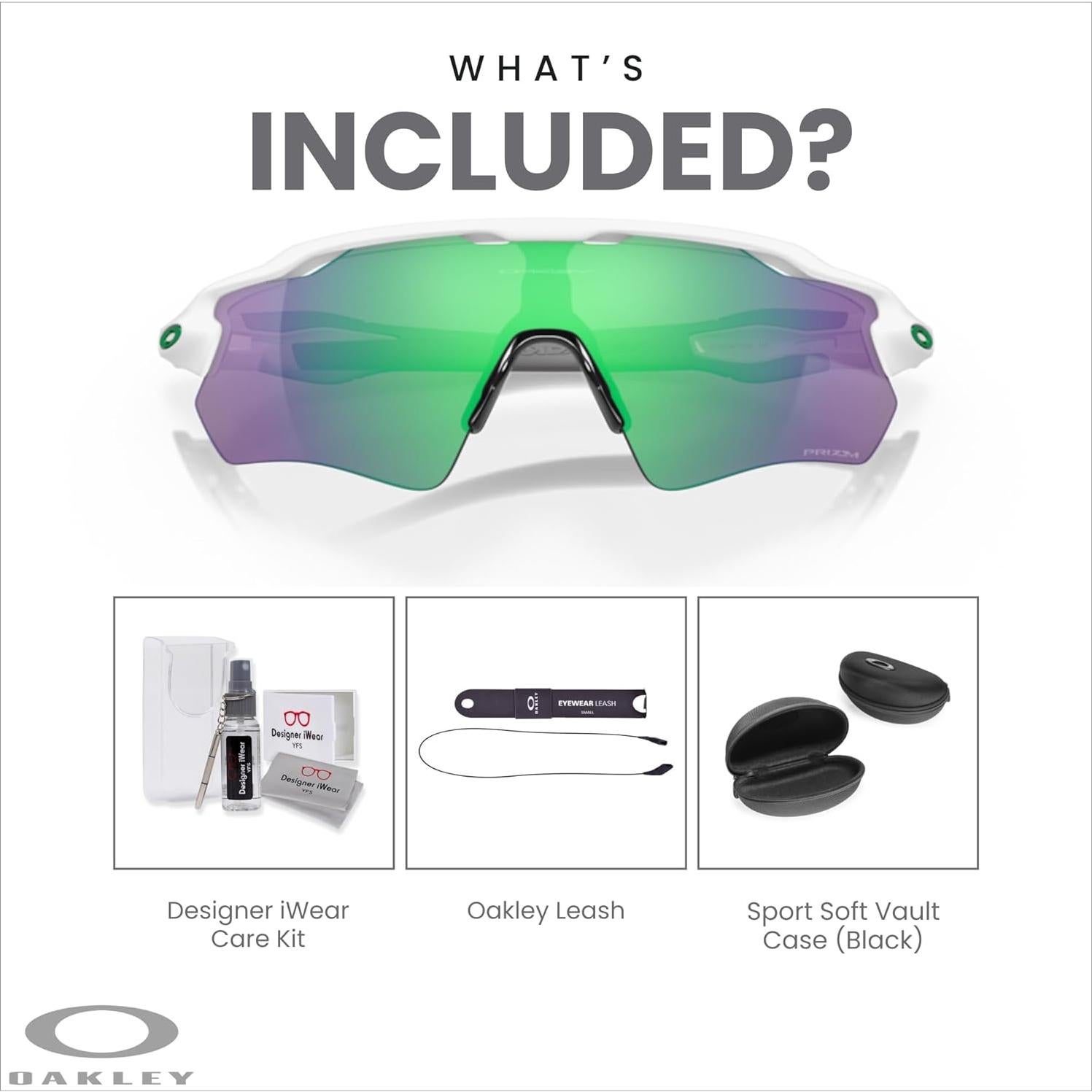 Gafas de sol Oakley Radar EV Path + Correa + Kit de cuidado