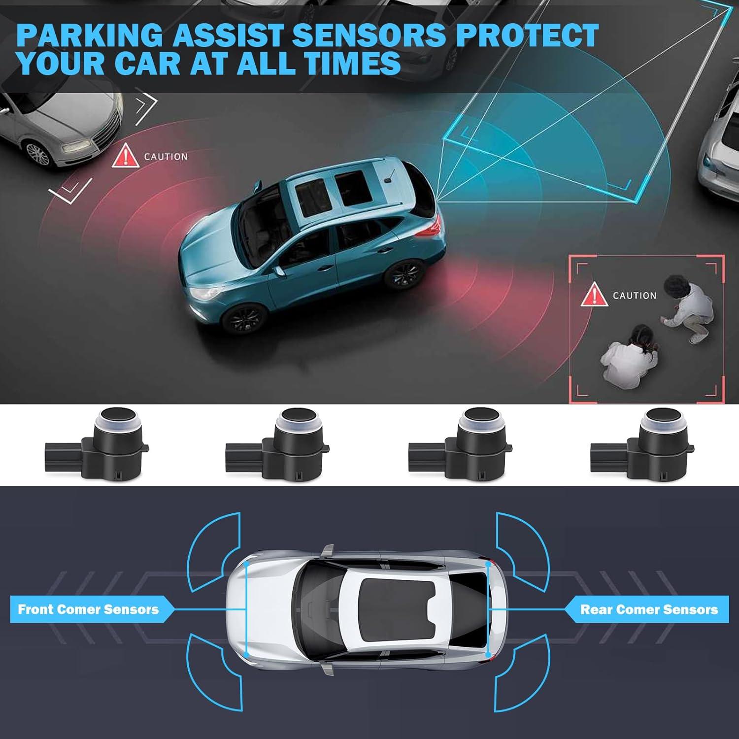Sensor de Estacionamiento PDC SHINEHOME 1EW63TZZAA para Dodge Jeep