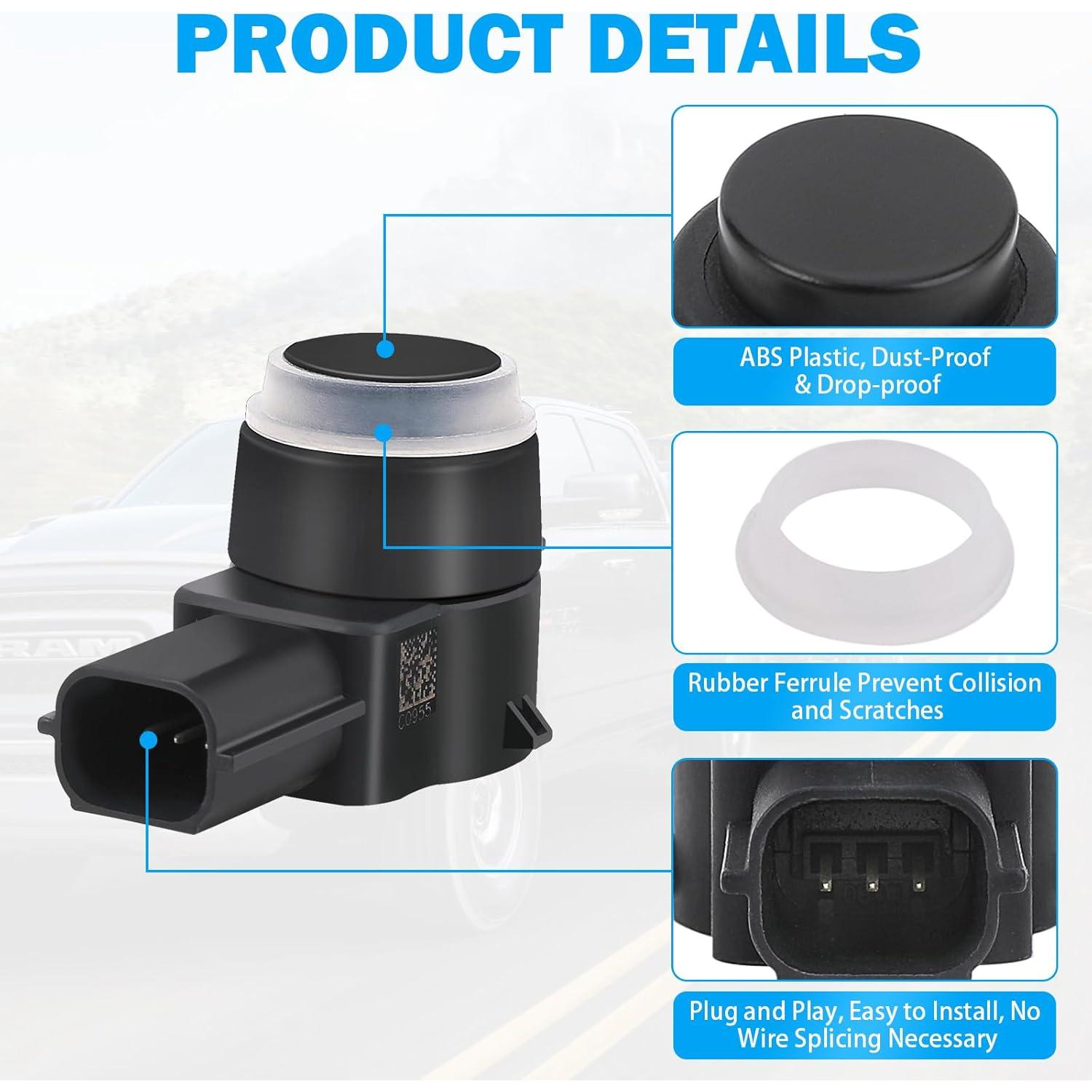 Sensor de Estacionamiento PDC SHINEHOME 1EW63TZZAA para Dodge Jeep