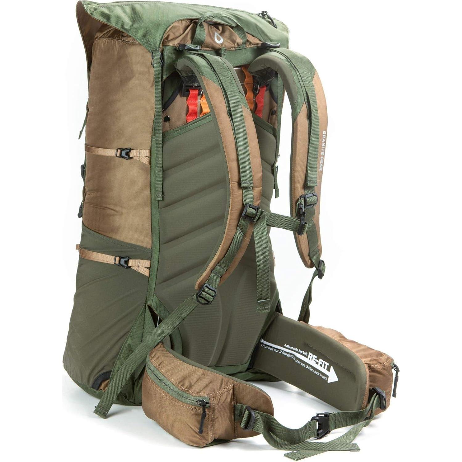 Mochila de Senderismo Granite Gear Perimeter 50L - Bourbon/Pine