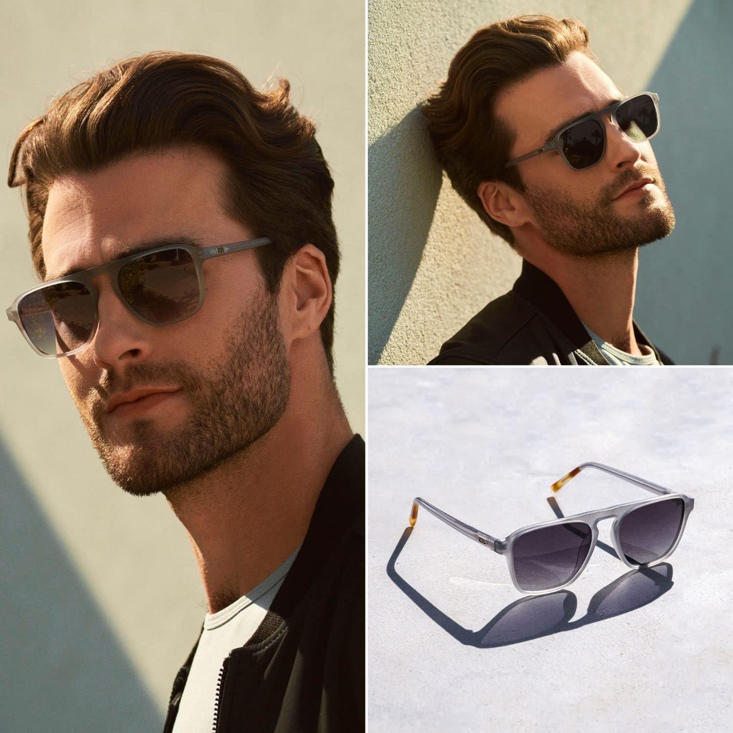 Gafas de sol cuadradas polarizadas WearMe Pro para hombres