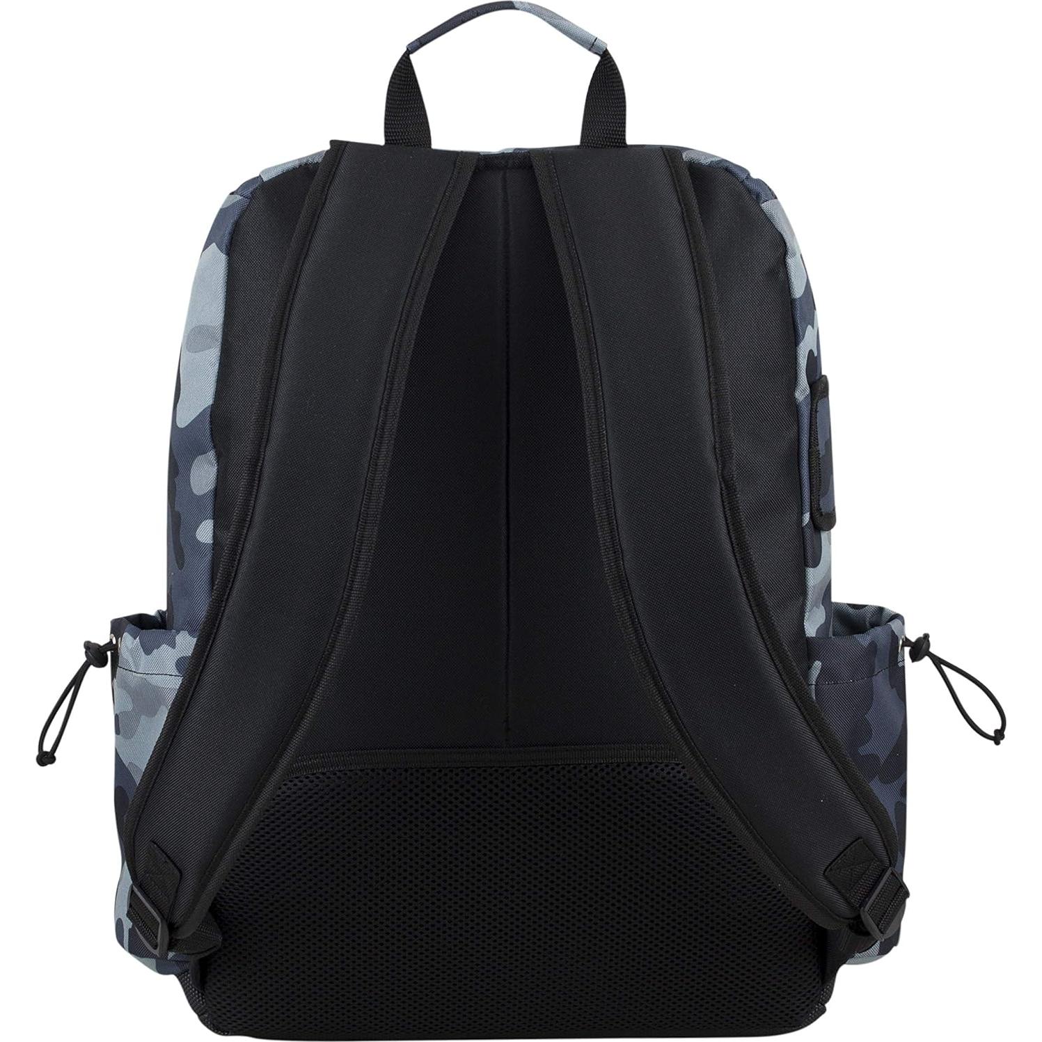 Mochila de Viaje FUEL para Portátil 15" Camuflaje Negro Azul