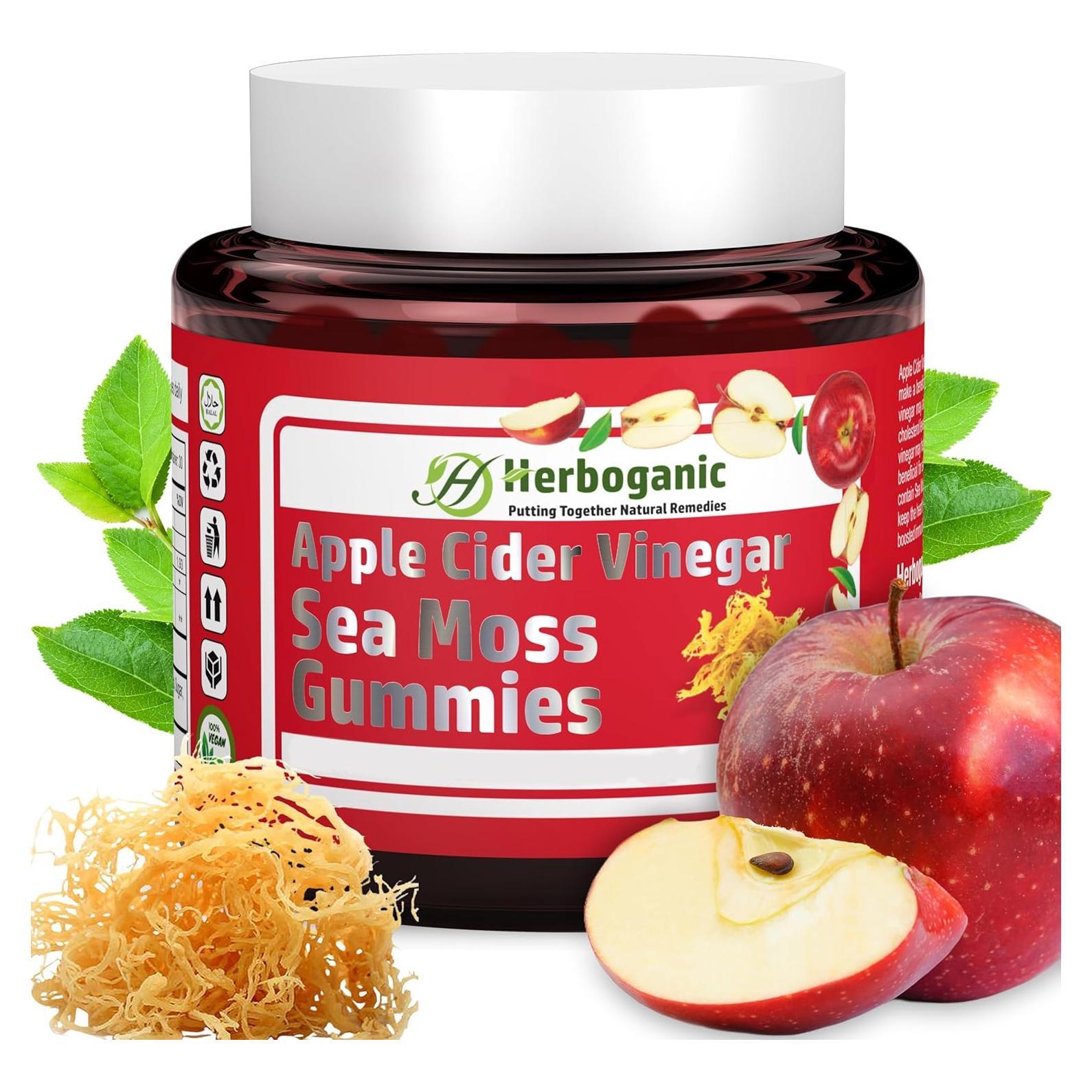 Gomitas de Vinagre de Manzana Herboganic 60 Unidades Salud