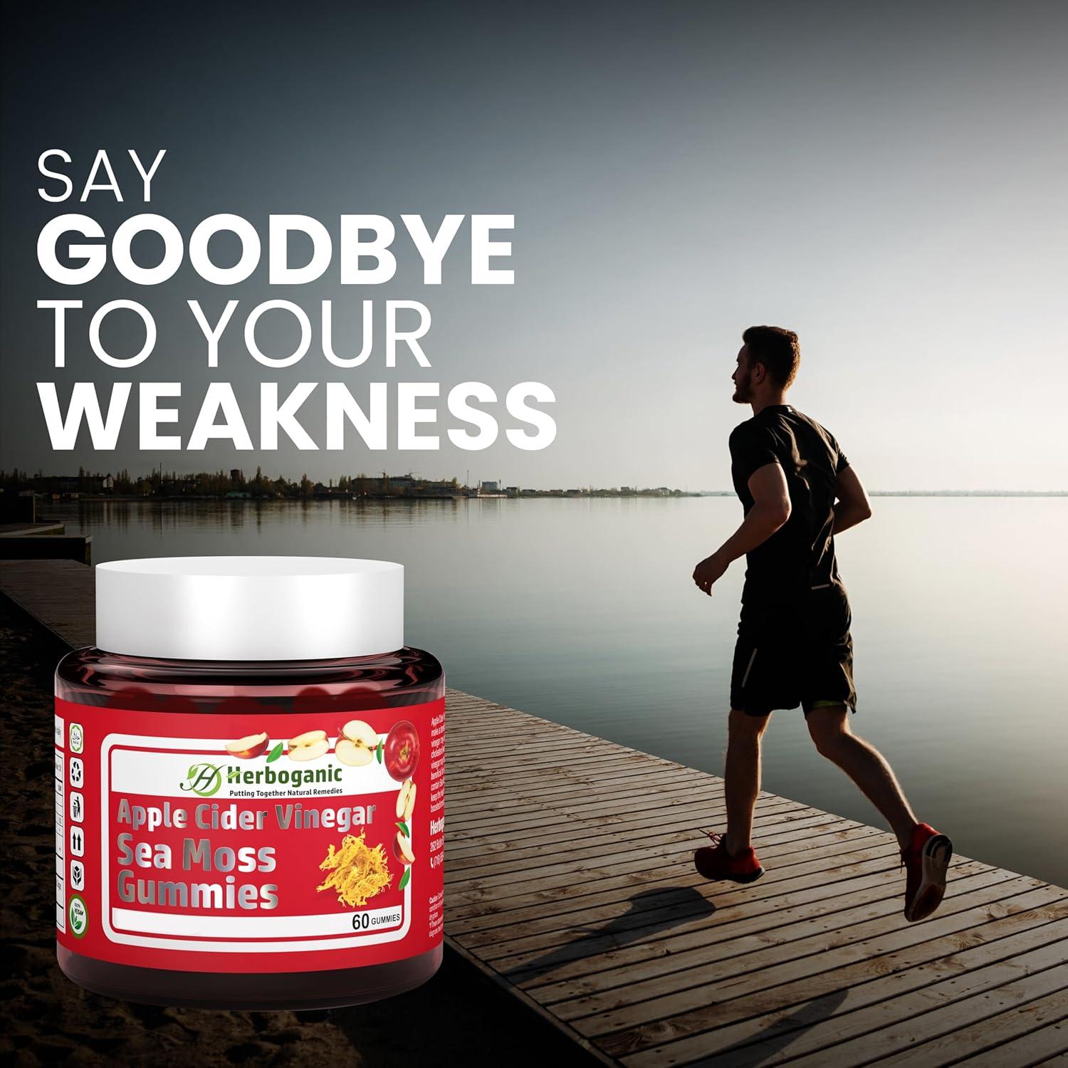 Gomitas de Vinagre de Manzana Herboganic 60 Unidades Salud