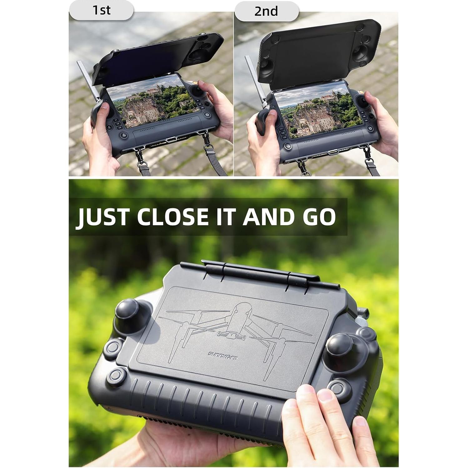 Capota Antirreflejo Wtohoby para Control Remoto DJI RC Plus