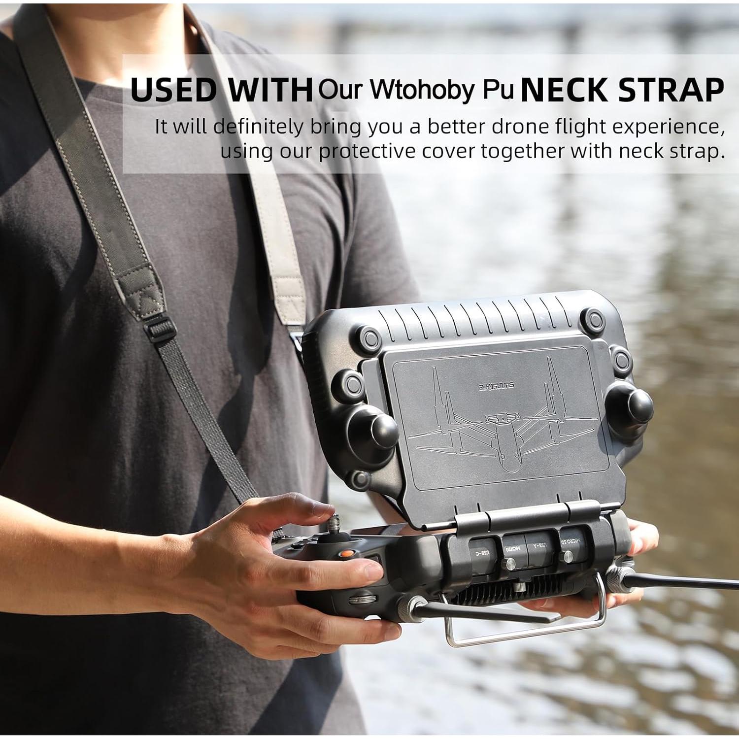 Capota Antirreflejo Wtohoby para Control Remoto DJI RC Plus