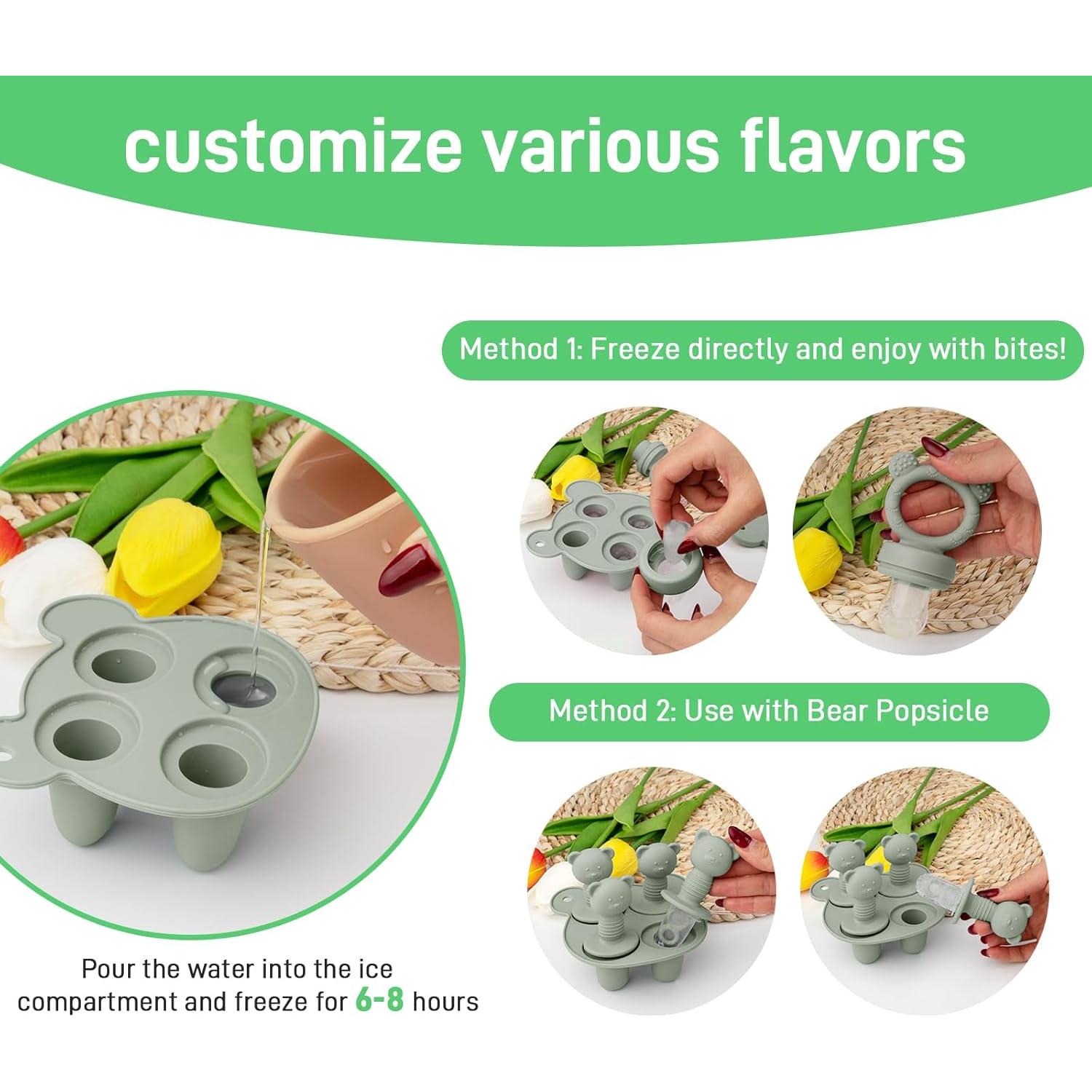 Juego de Moldes de Silicona para Paletas LittlesJoy Salvia