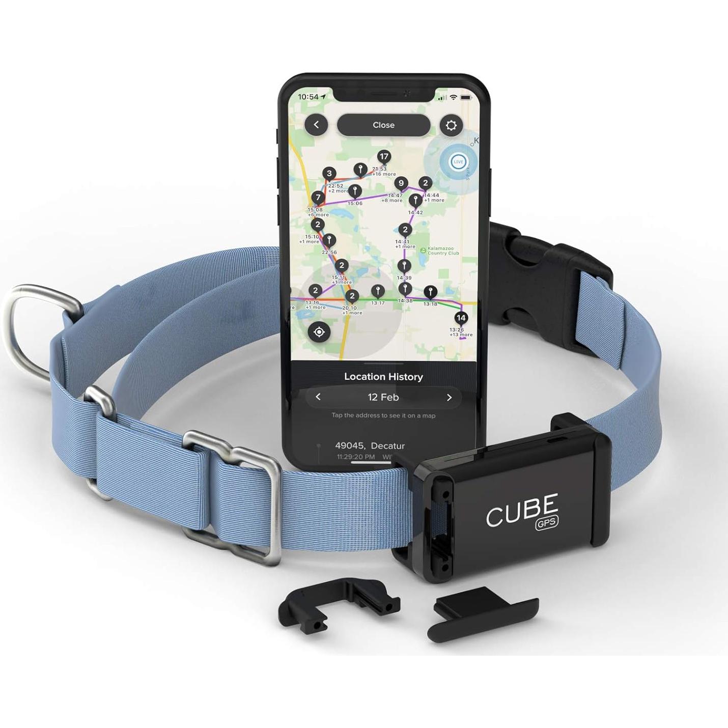 Clips de Sujeción GPS Cube para Mascotas y Mochilas - 3 Tamaños