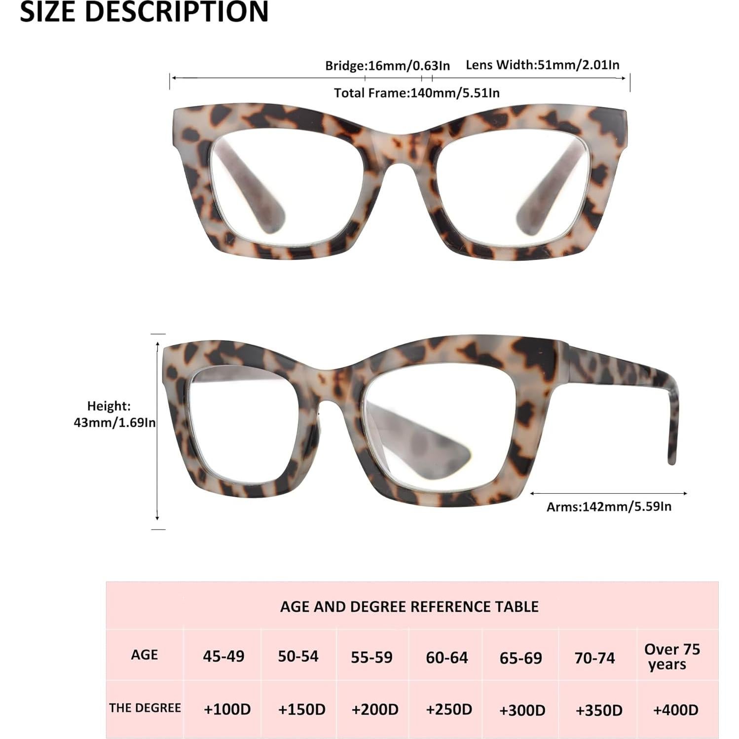 Gafas de Lectura Bullabulling 3 Pack con Bloqueo Luz Azul