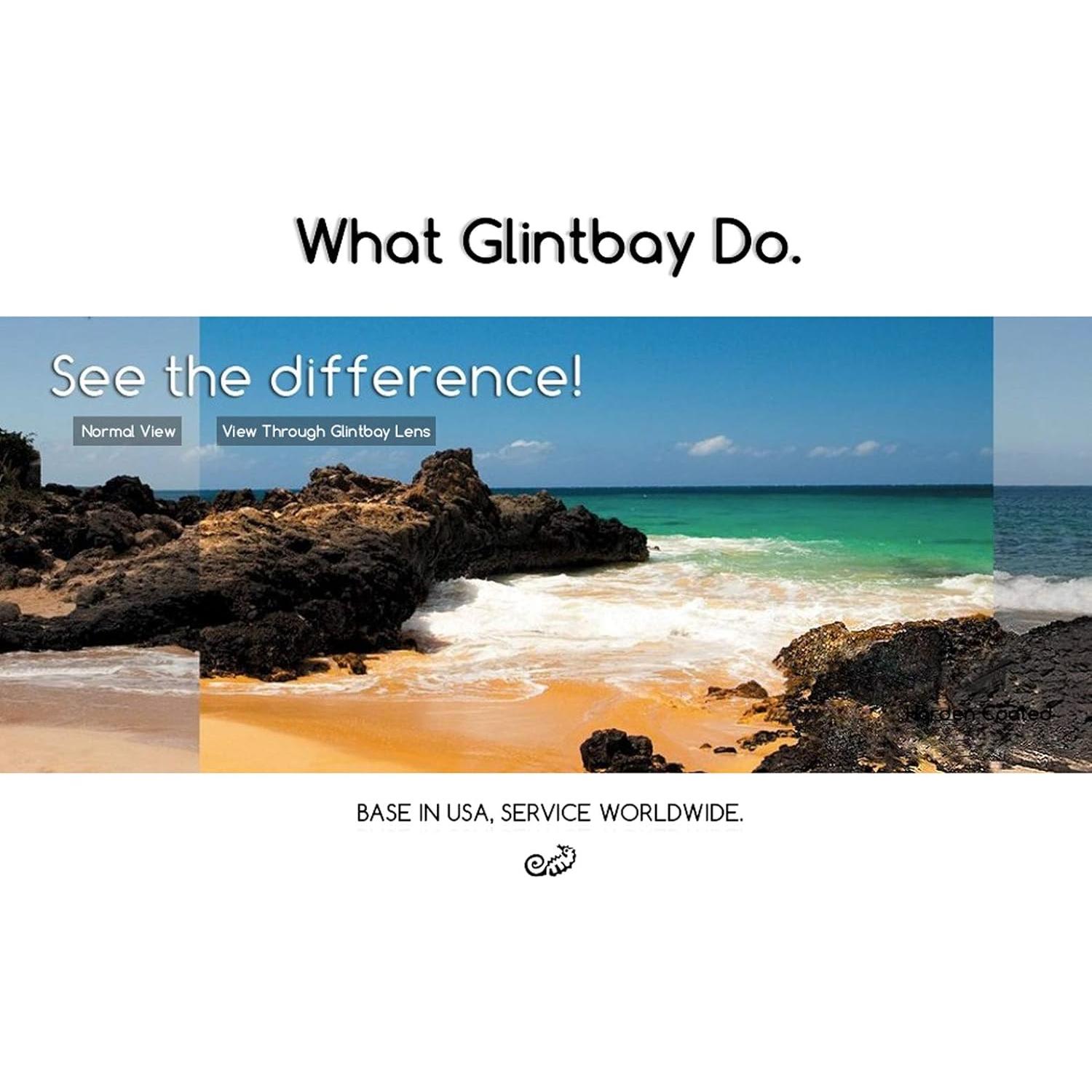 Lentes de sol Glintbay Rydon Espejo Negro Polarizado