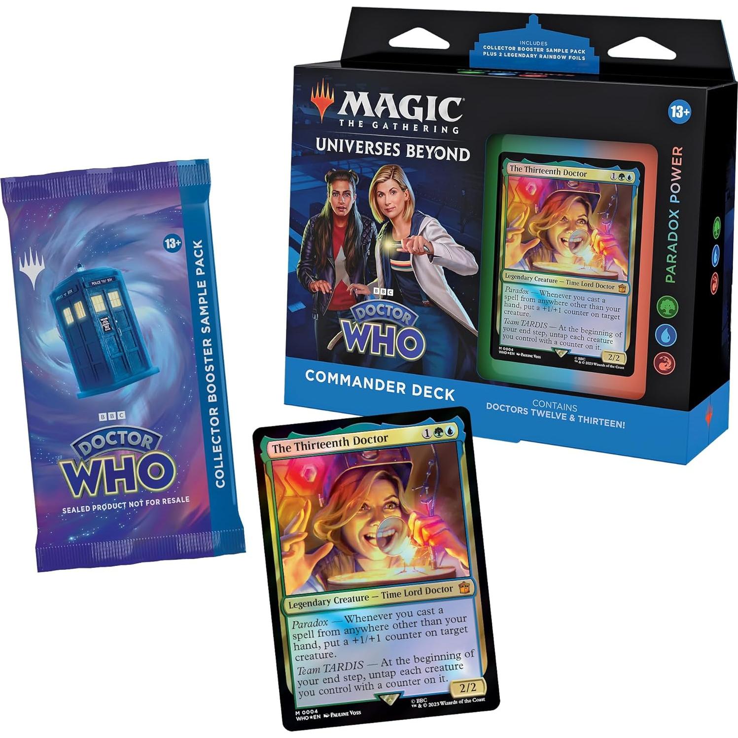 Baraja Commander Magic: The Gathering Doctor Who Poder Paradoja