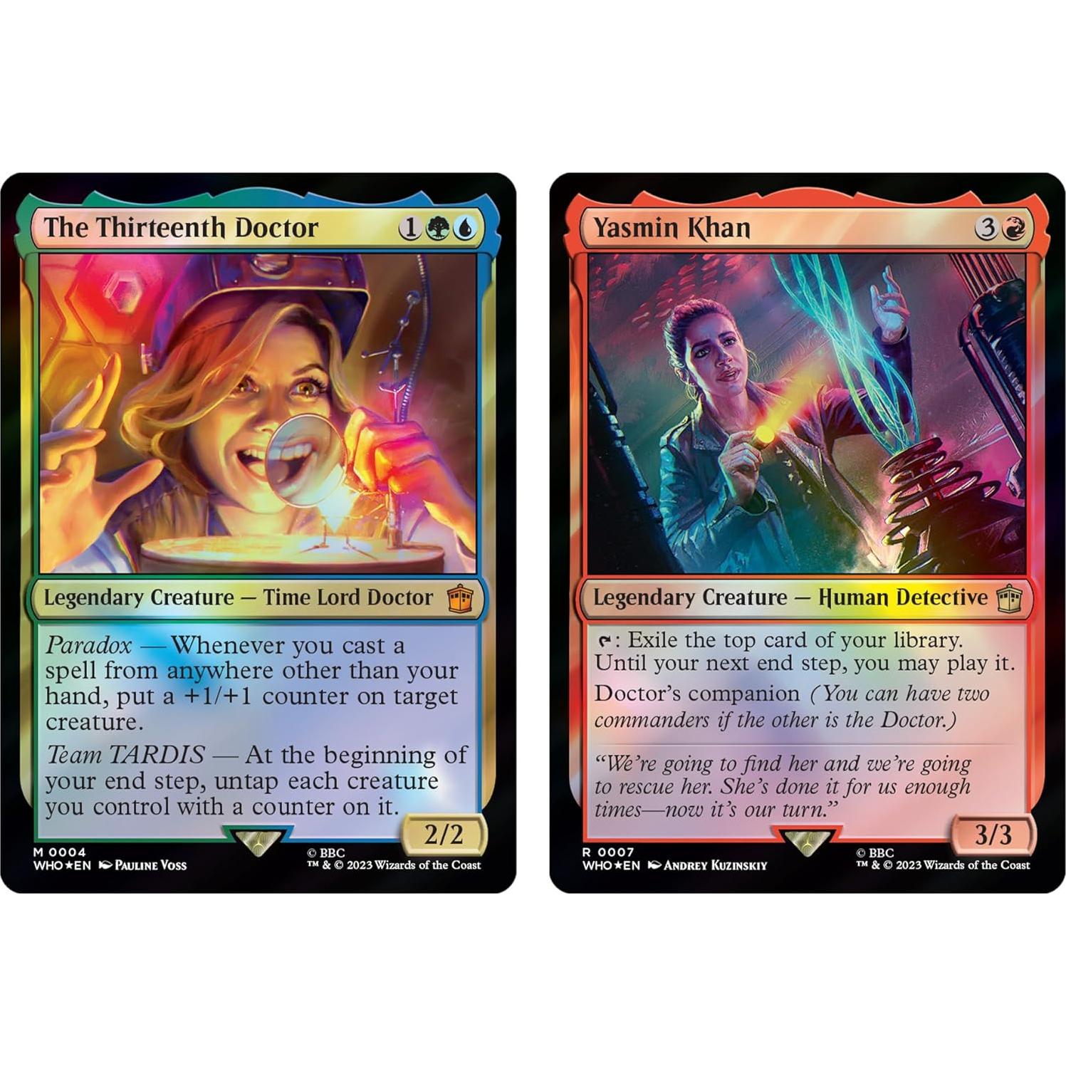 Baraja Commander Magic: The Gathering Doctor Who Poder Paradoja
