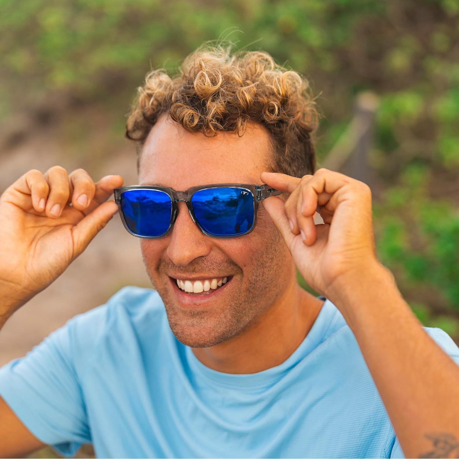 Gafas de sol Shumo Sport Ahumadas con espejo azul cobalto