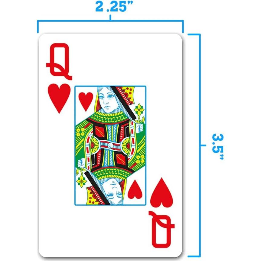 Barajas de Juego de Plástico Copag WSOP 2023 - Tamaño Bridge