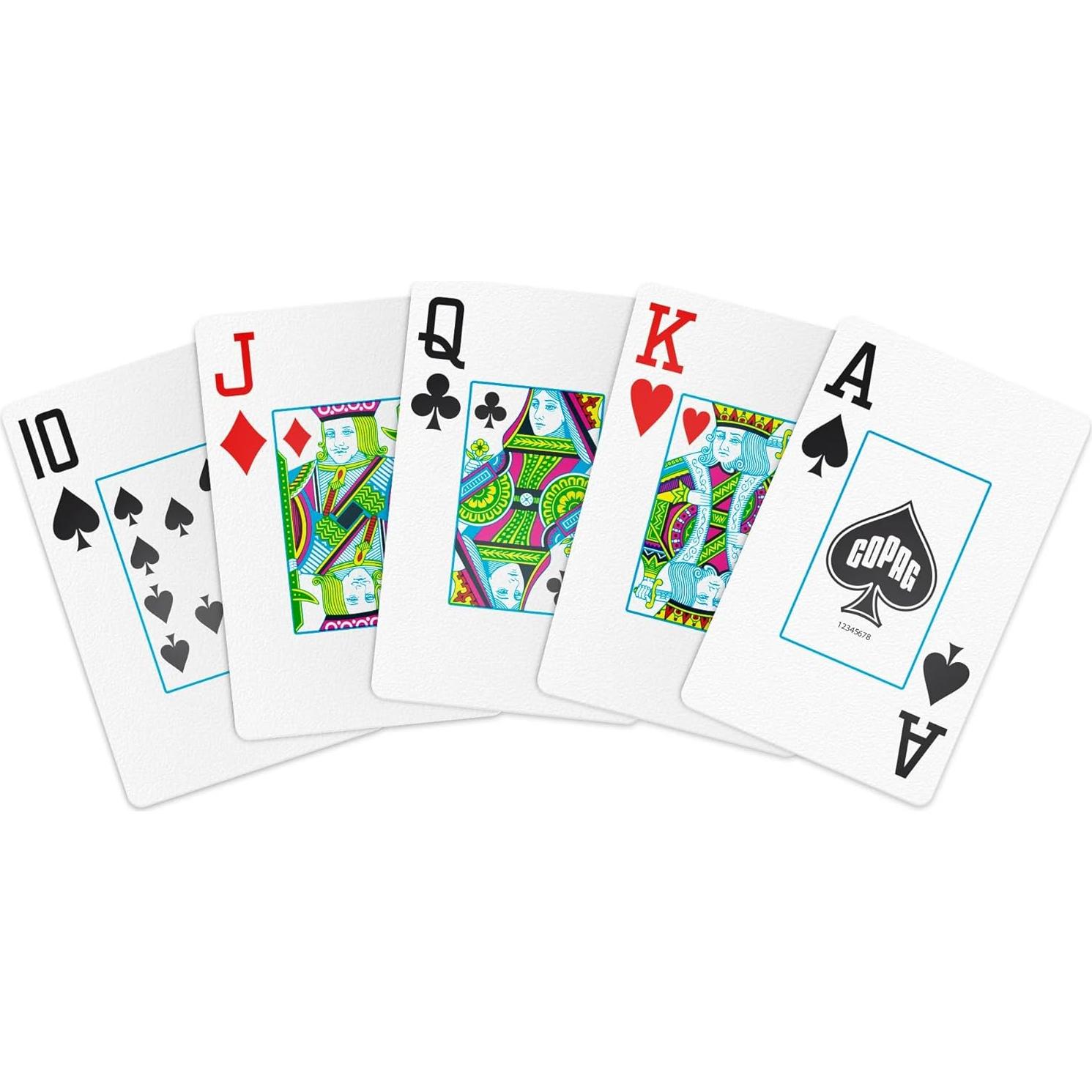 Barajas de Juego de Plástico Copag WSOP 2023 - Tamaño Bridge
