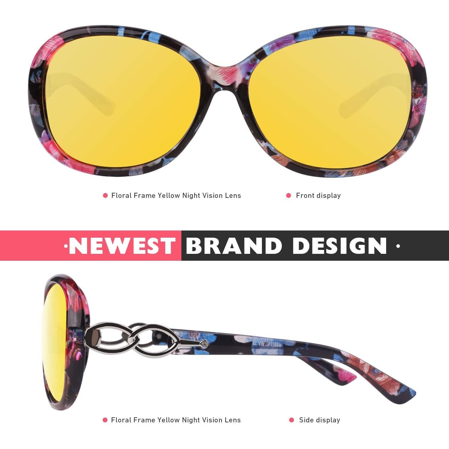 Gafas CGID de Conducción Nocturna UV400 para Mujeres