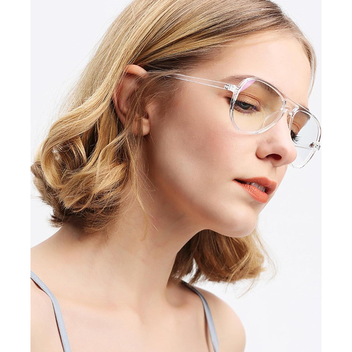 Gafas Aviador ZIMUSUN Anti Luz Azul Unisex 57mm