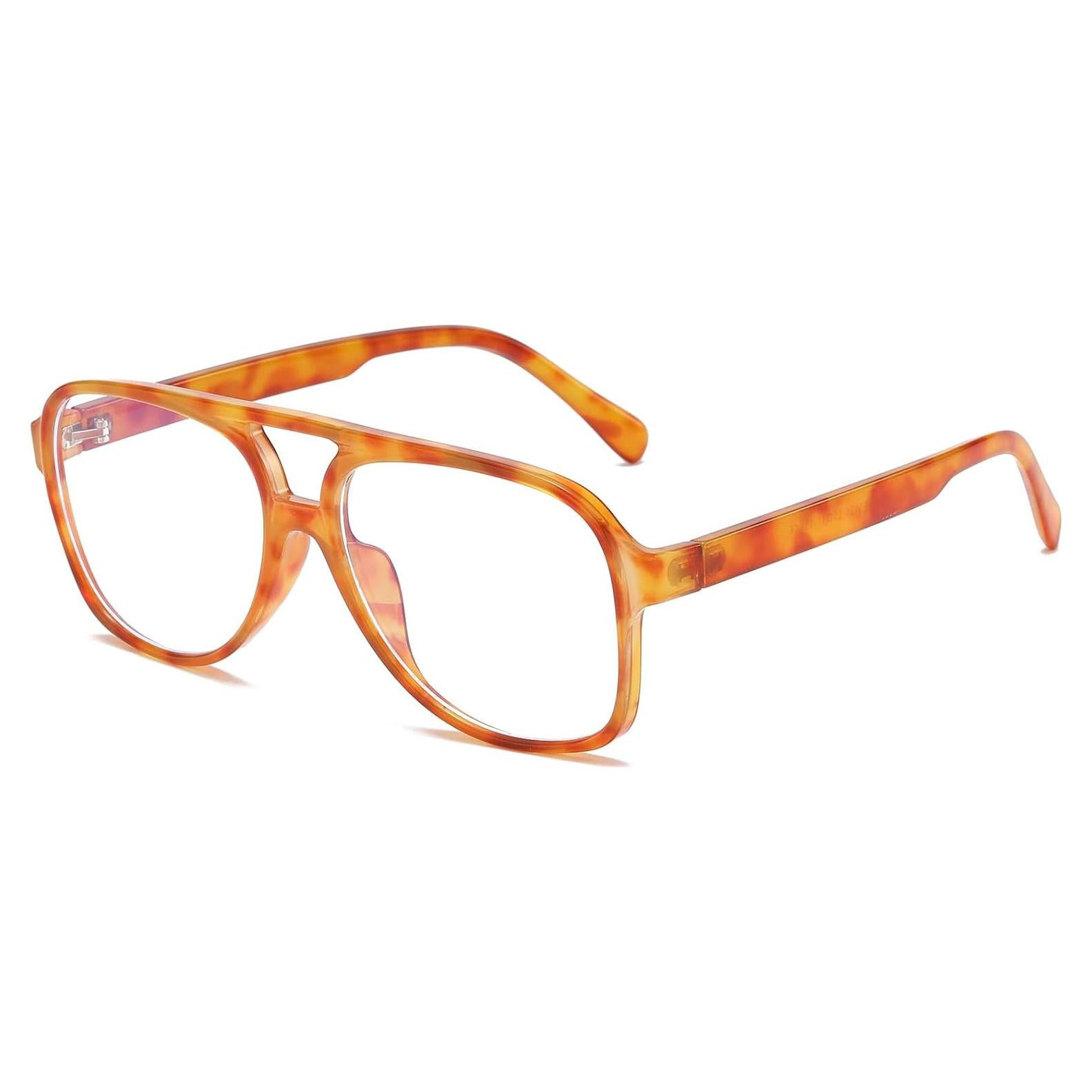 Gafas Aviador ZIMUSUN Anti Luz Azul Unisex 70s Retro