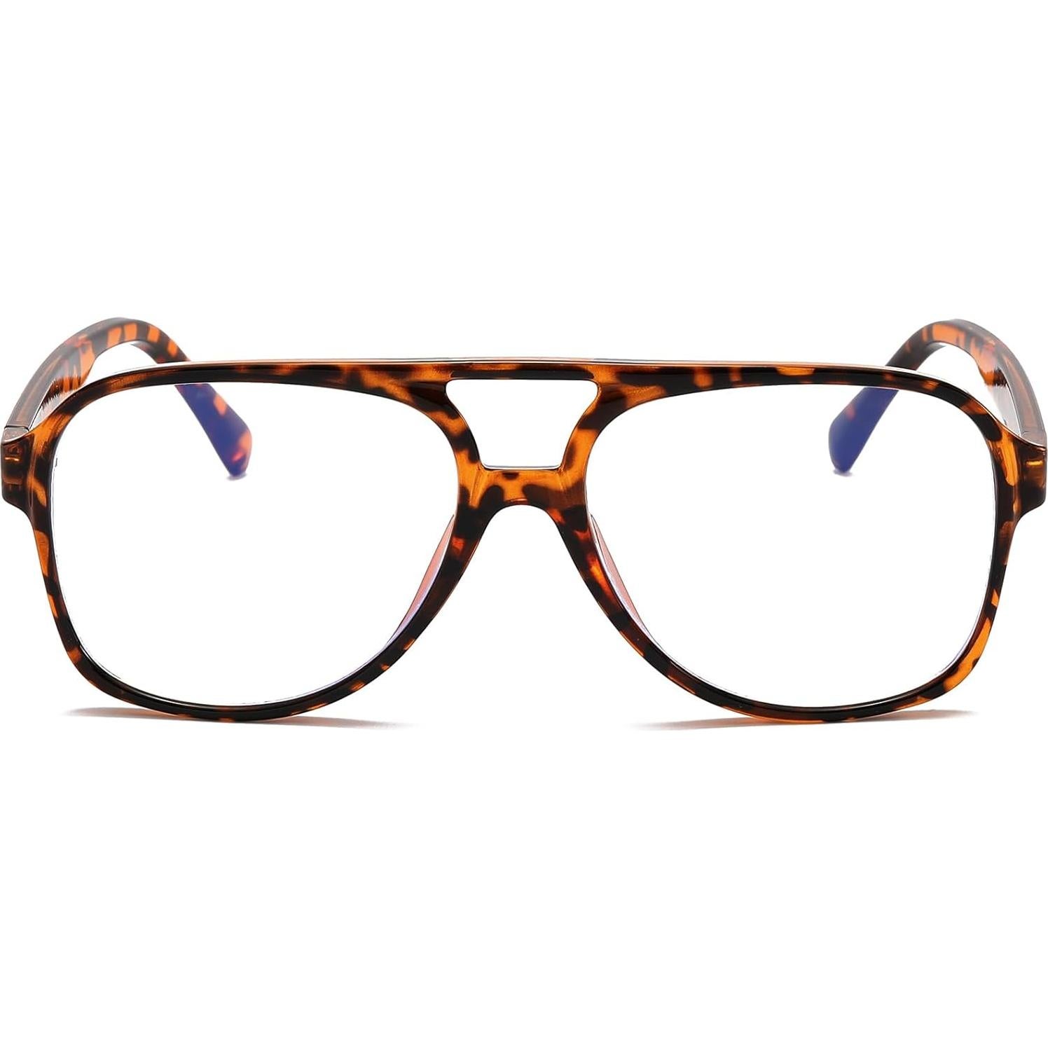 Gafas Aviador ZIMUSUN Anti Luz Azul Unisex Montura Grande