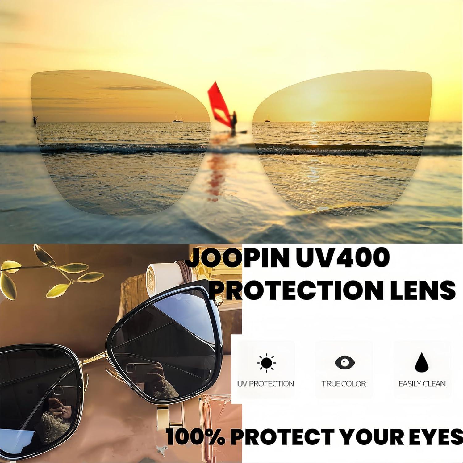 Gafas de sol Joopin estilo gato UV400 paquete de 2