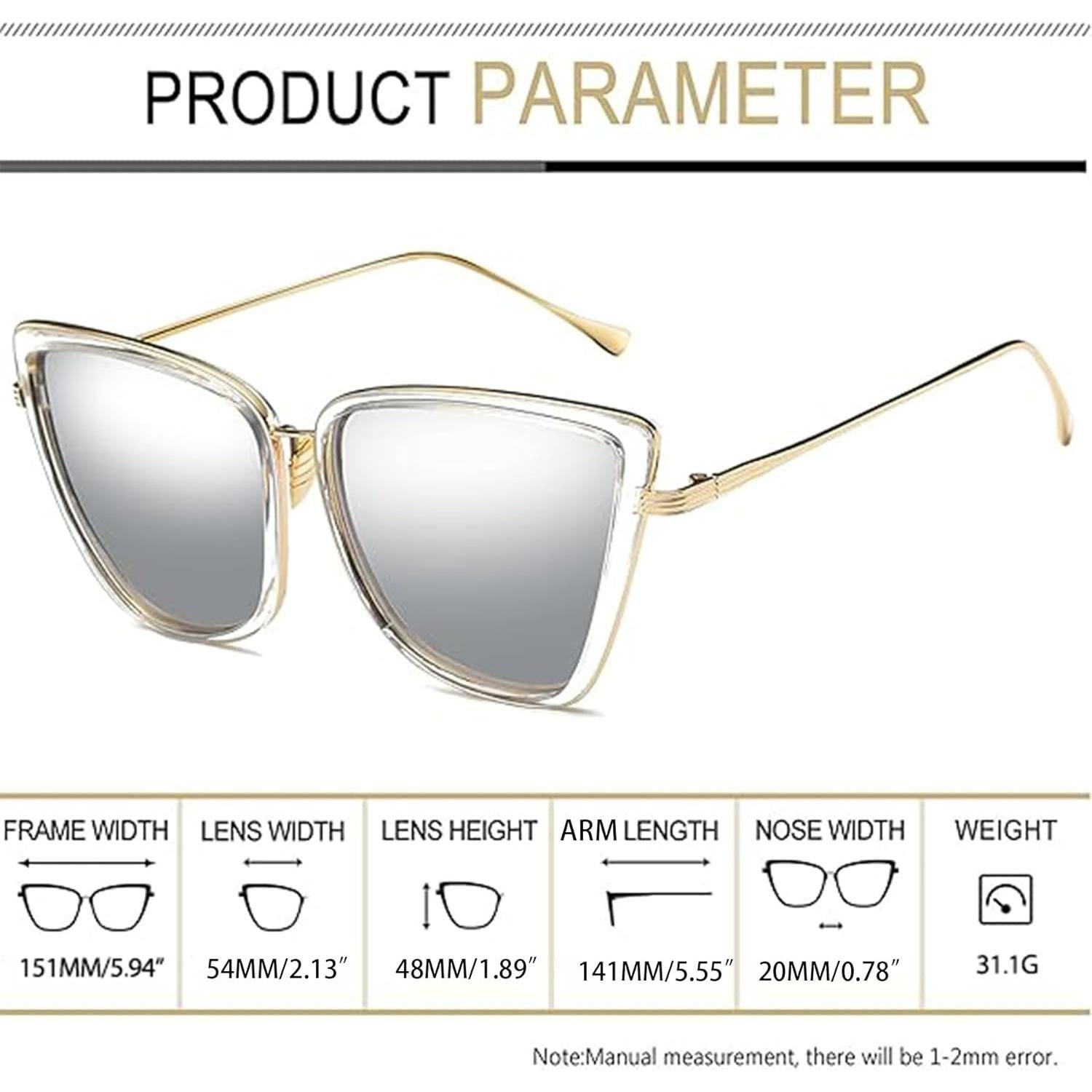 Gafas de sol Joopin estilo gato UV400 para mujeres - 2 colores