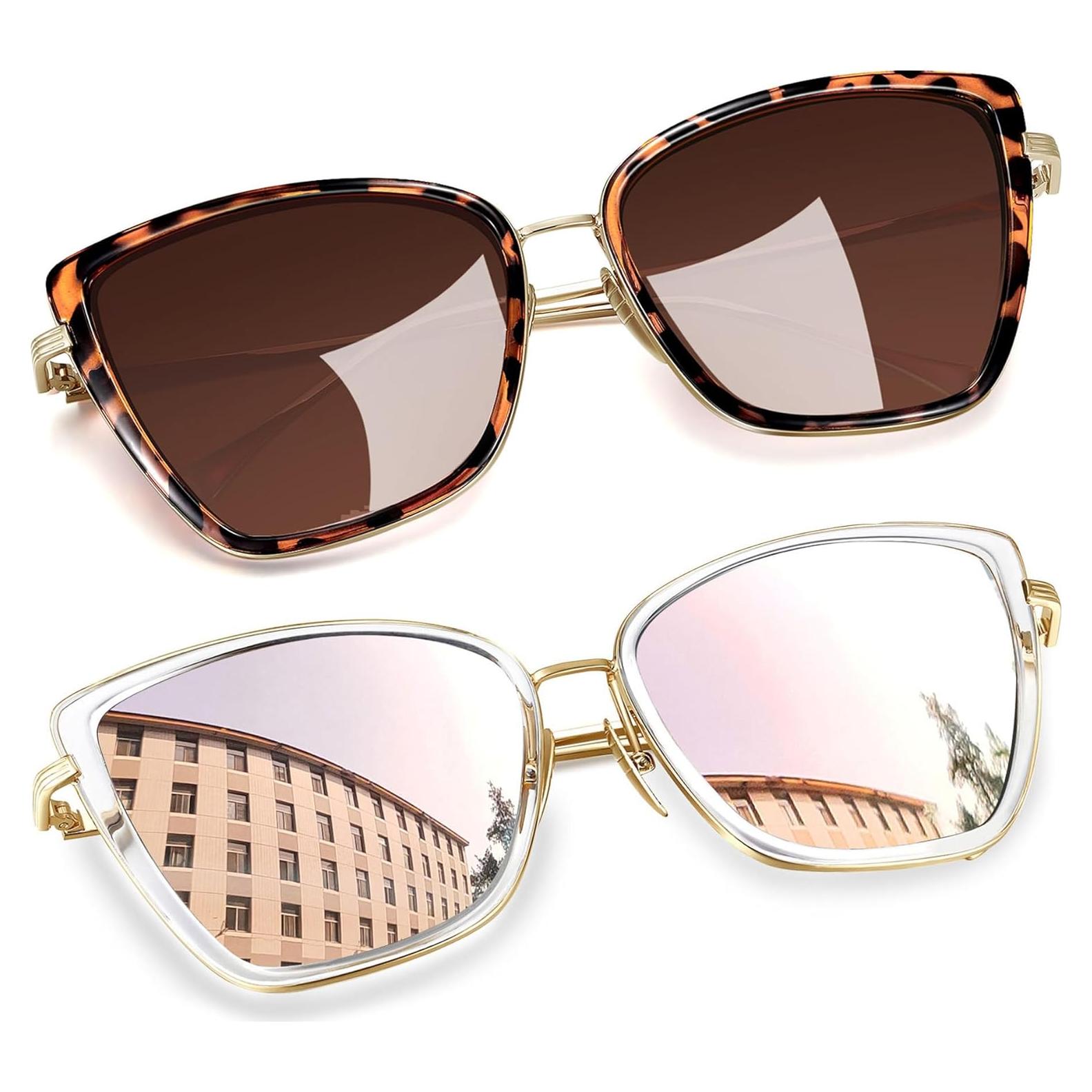 Gafas de sol grandes Joopin estilo gato UV400 para mujeres