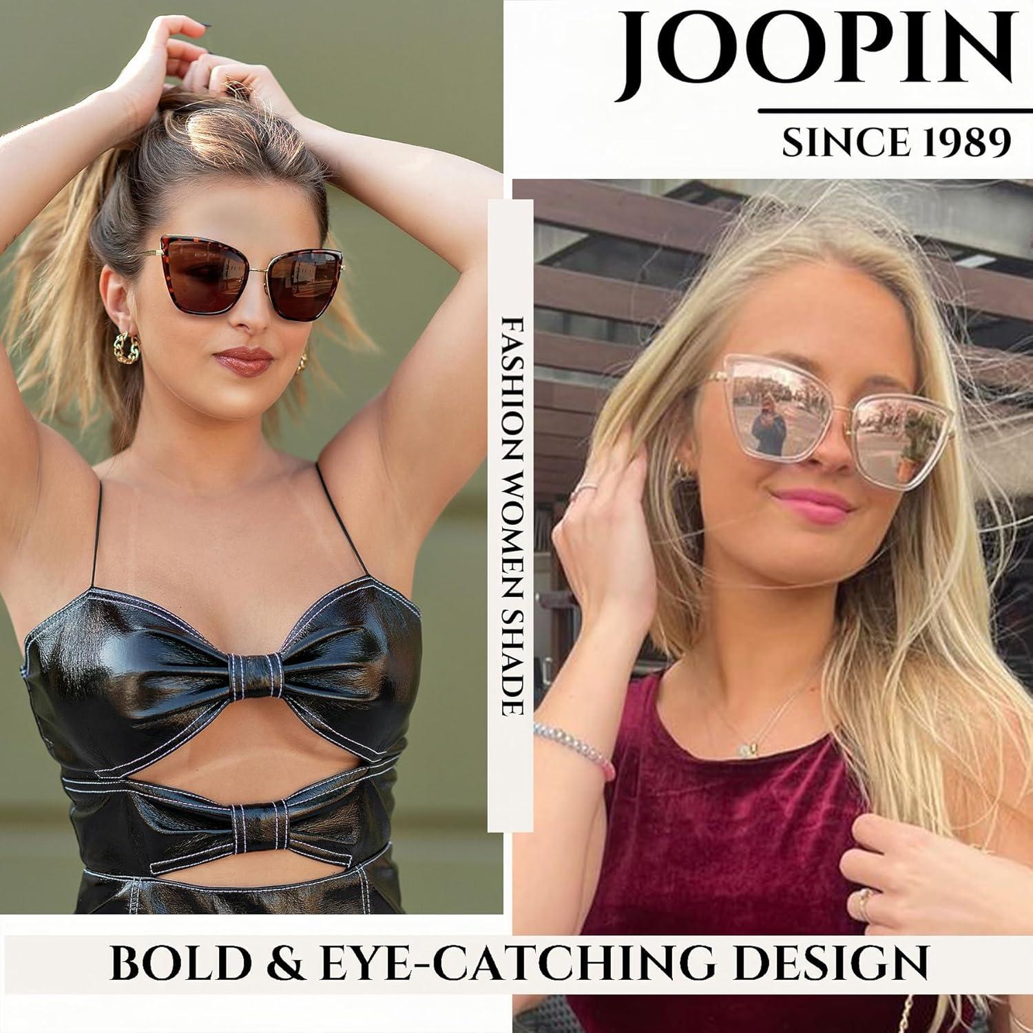 Gafas de sol grandes Joopin estilo gato UV400 para mujeres