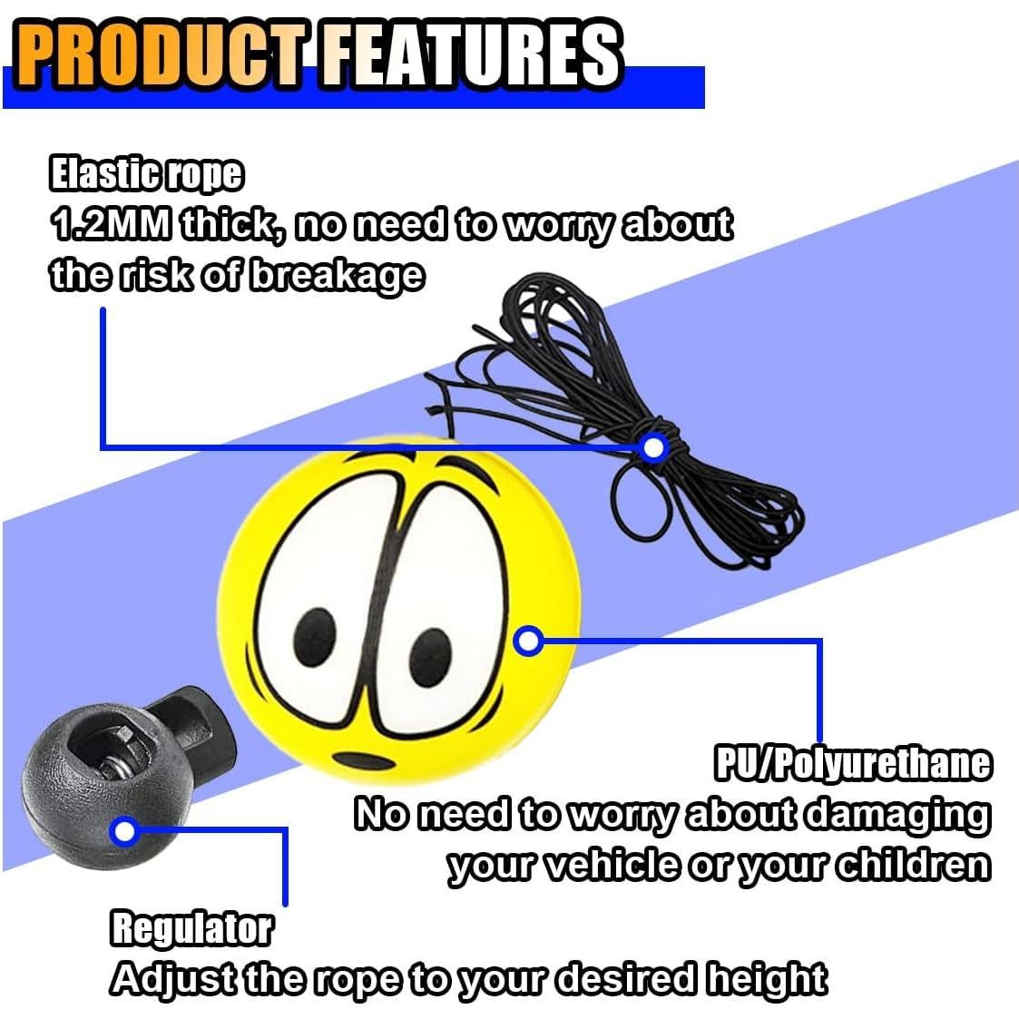 Bola de Estacionamiento KITUREK - Asistente de Garaje Ojo Grande