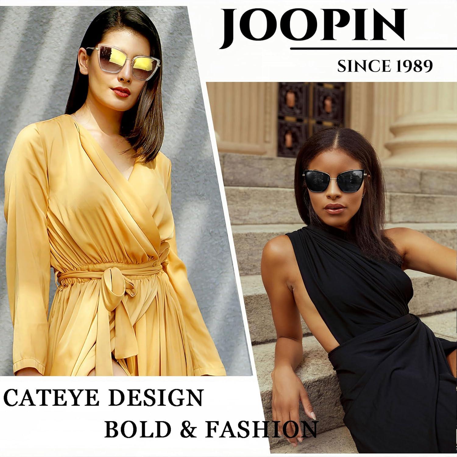 Gafas de sol Joopin estilo gato UV400 set 2 para mujeres