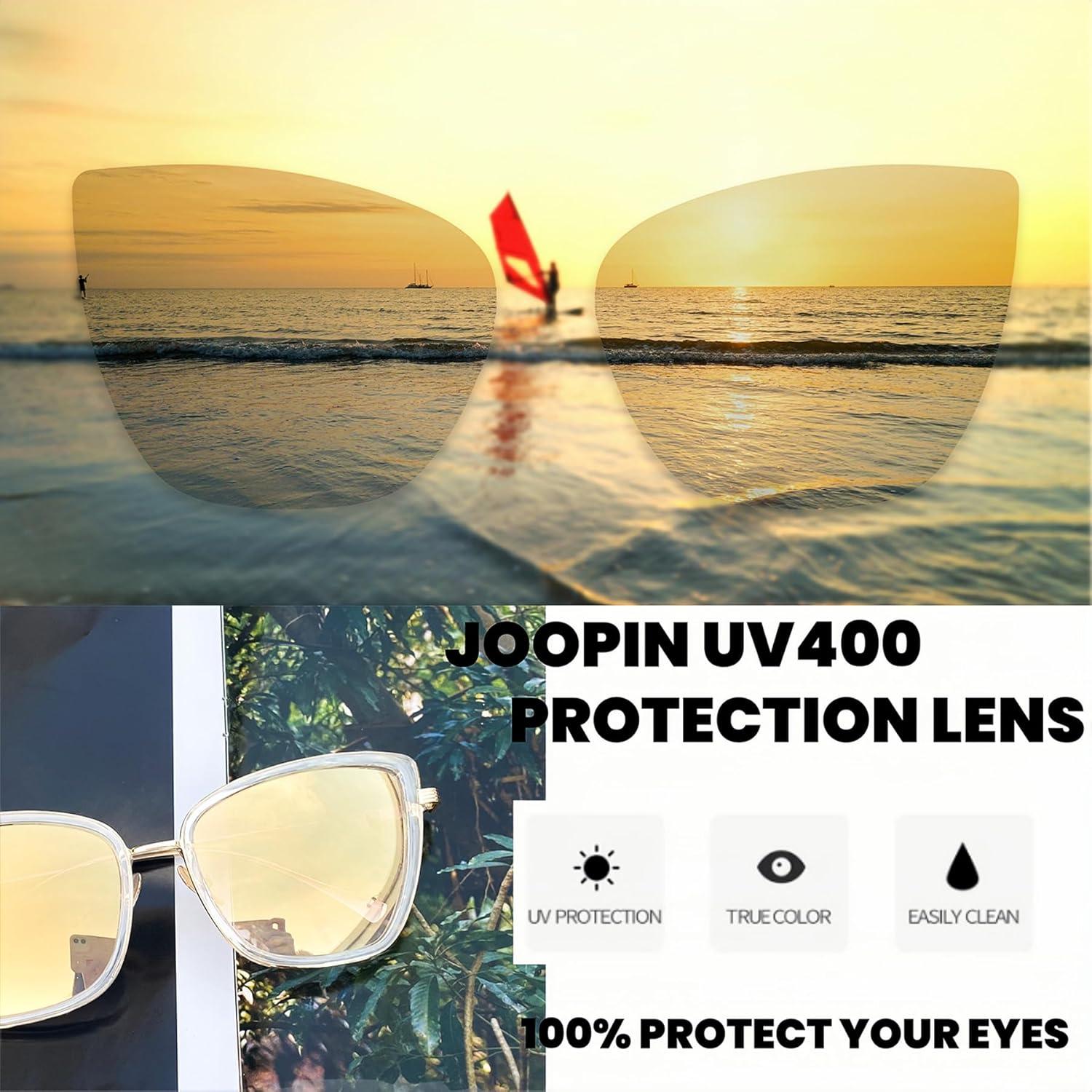 Gafas de sol Joopin estilo gato UV400 set 2 para mujeres