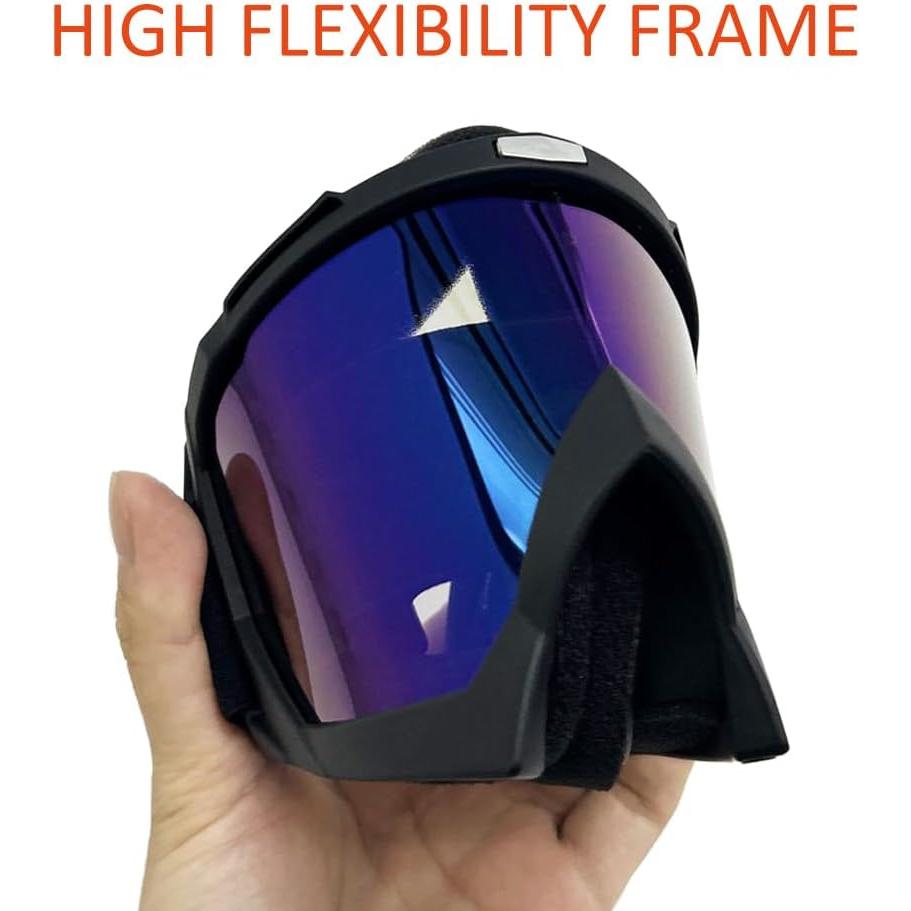 Gafas de ATV XYOP 2-Pack UV400 Antivaho y Antiarañazos