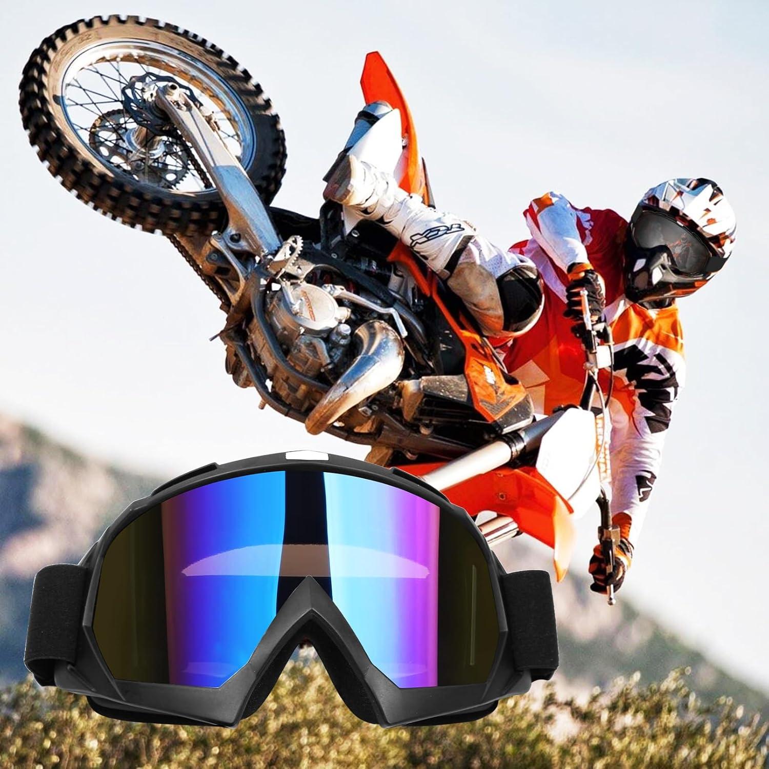Gafas de ATV XYOP 2-Pack UV400 Antivaho y Antiarañazos