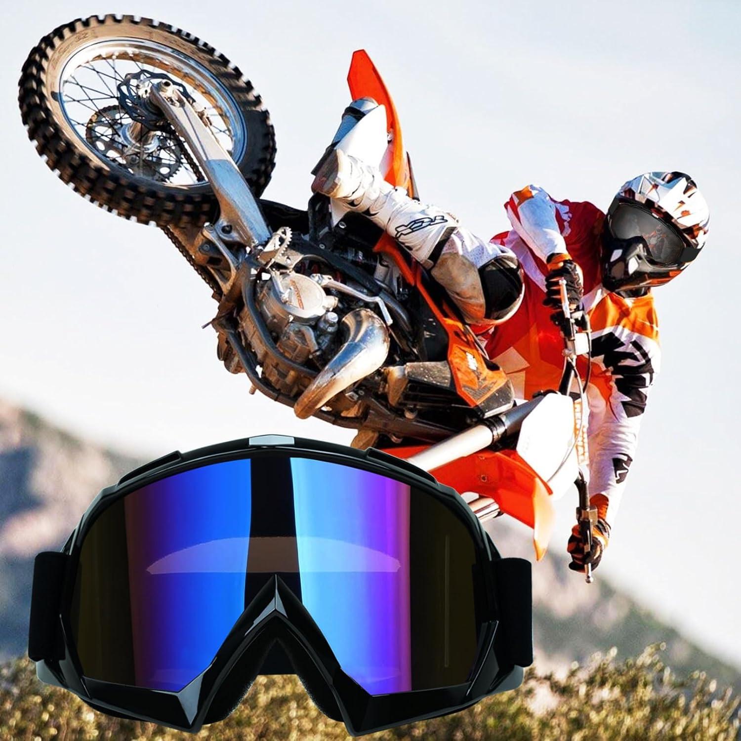 Gafas de motocross XYOP UV400 Antivaho 2-Pack